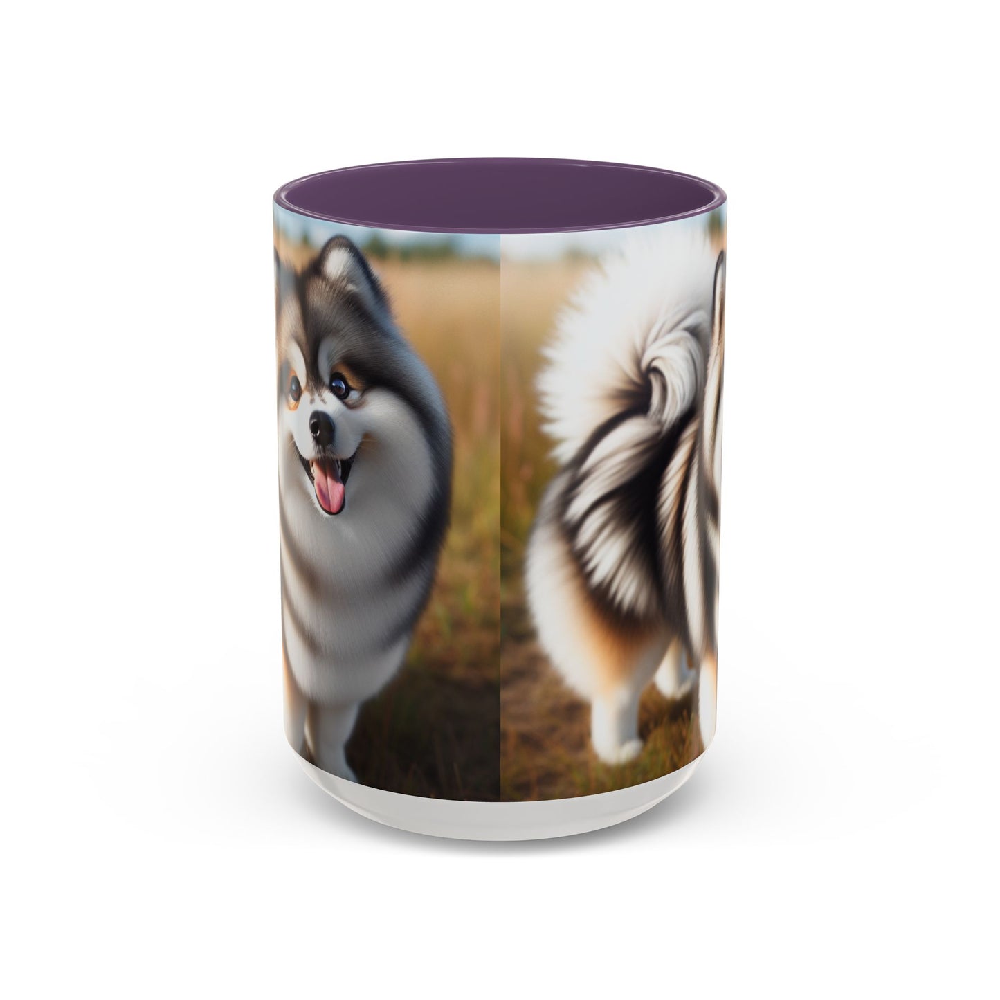 Taza de café con detalles de Pomsky: el regalo perfecto para los amantes de los perros