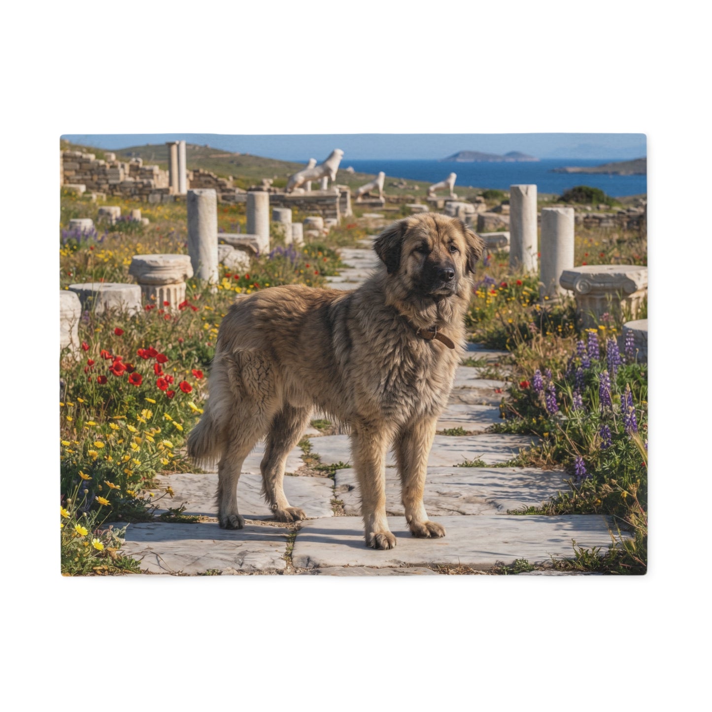 Greek Shepherd Dog Blanket
