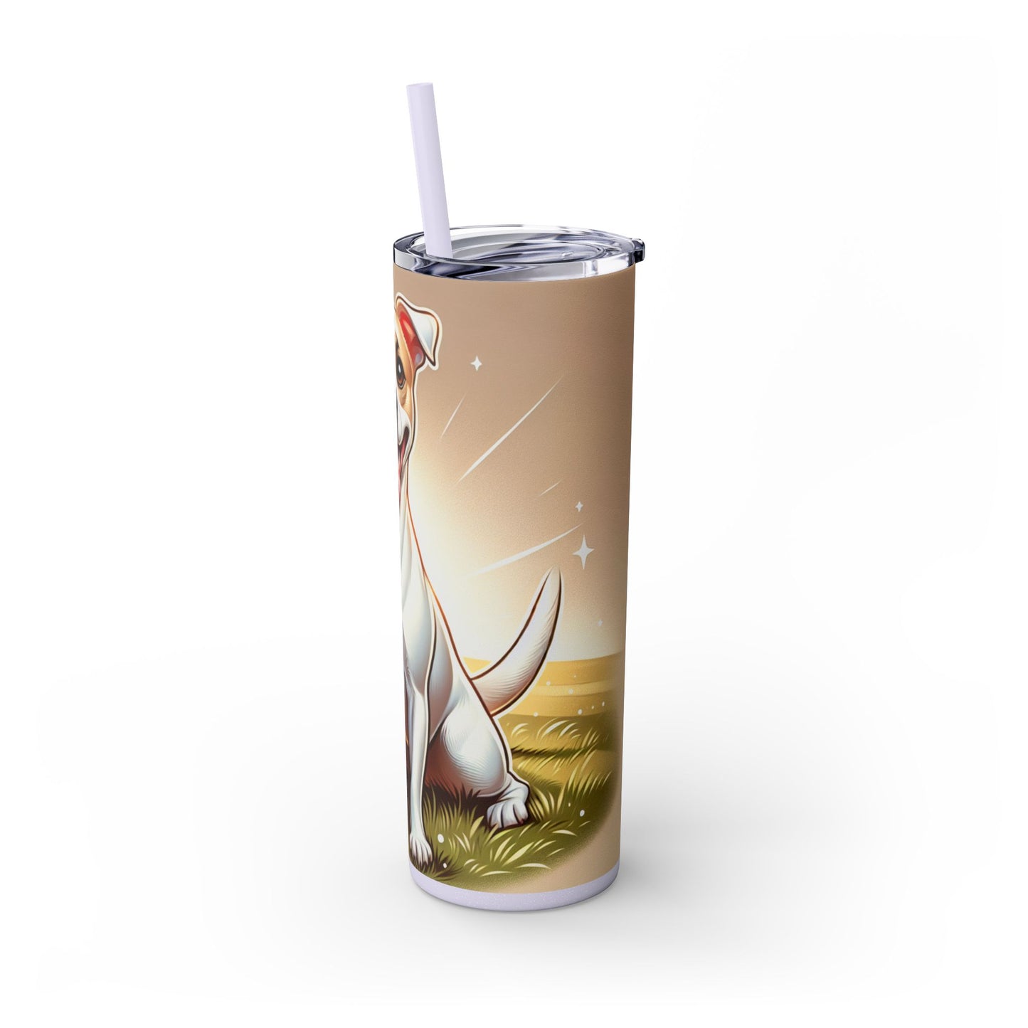 Gull Terrier Tumbler with Straw, 20oz