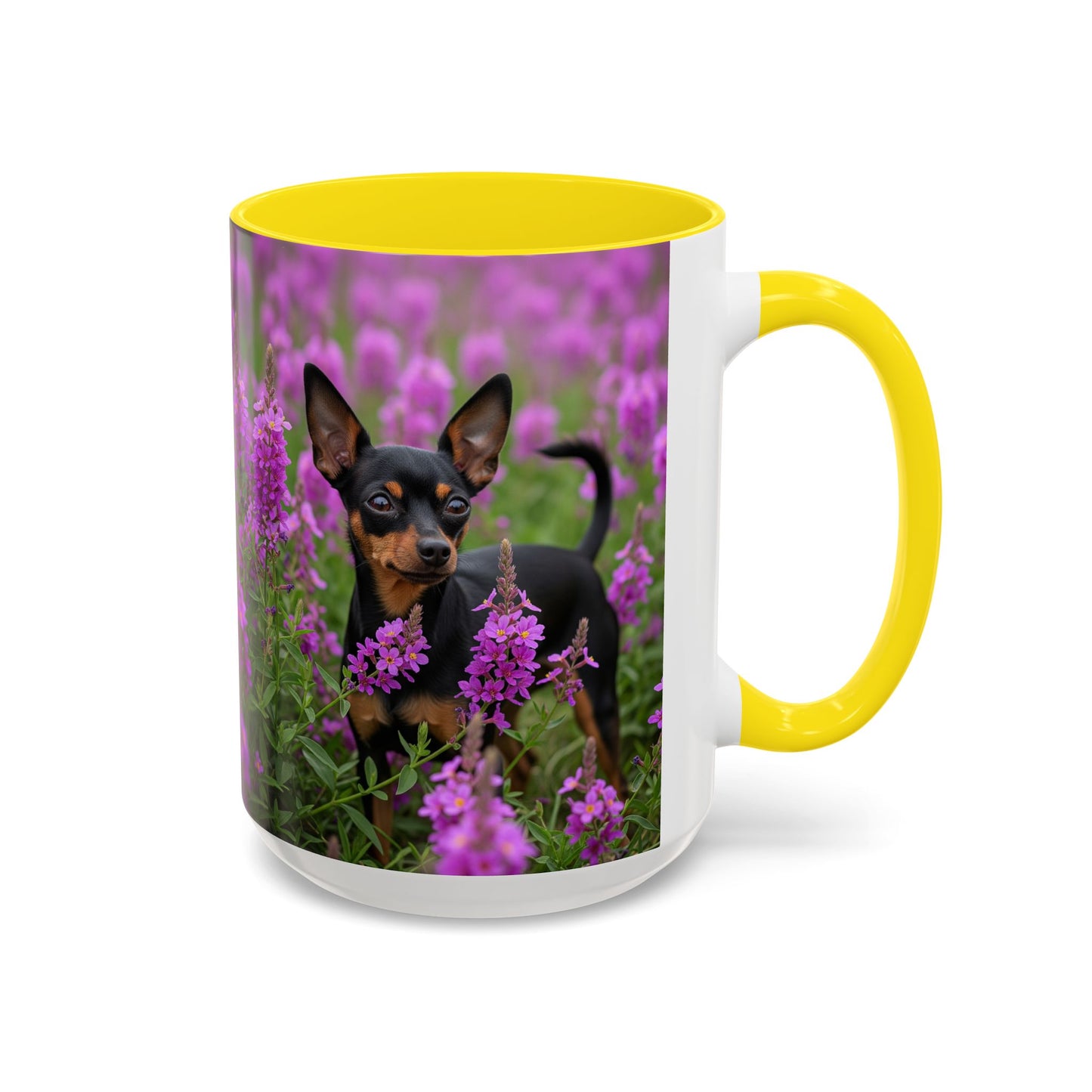 English Toy Terrier Accent Coffee Mug - Perfect Gift for Dog Lovers