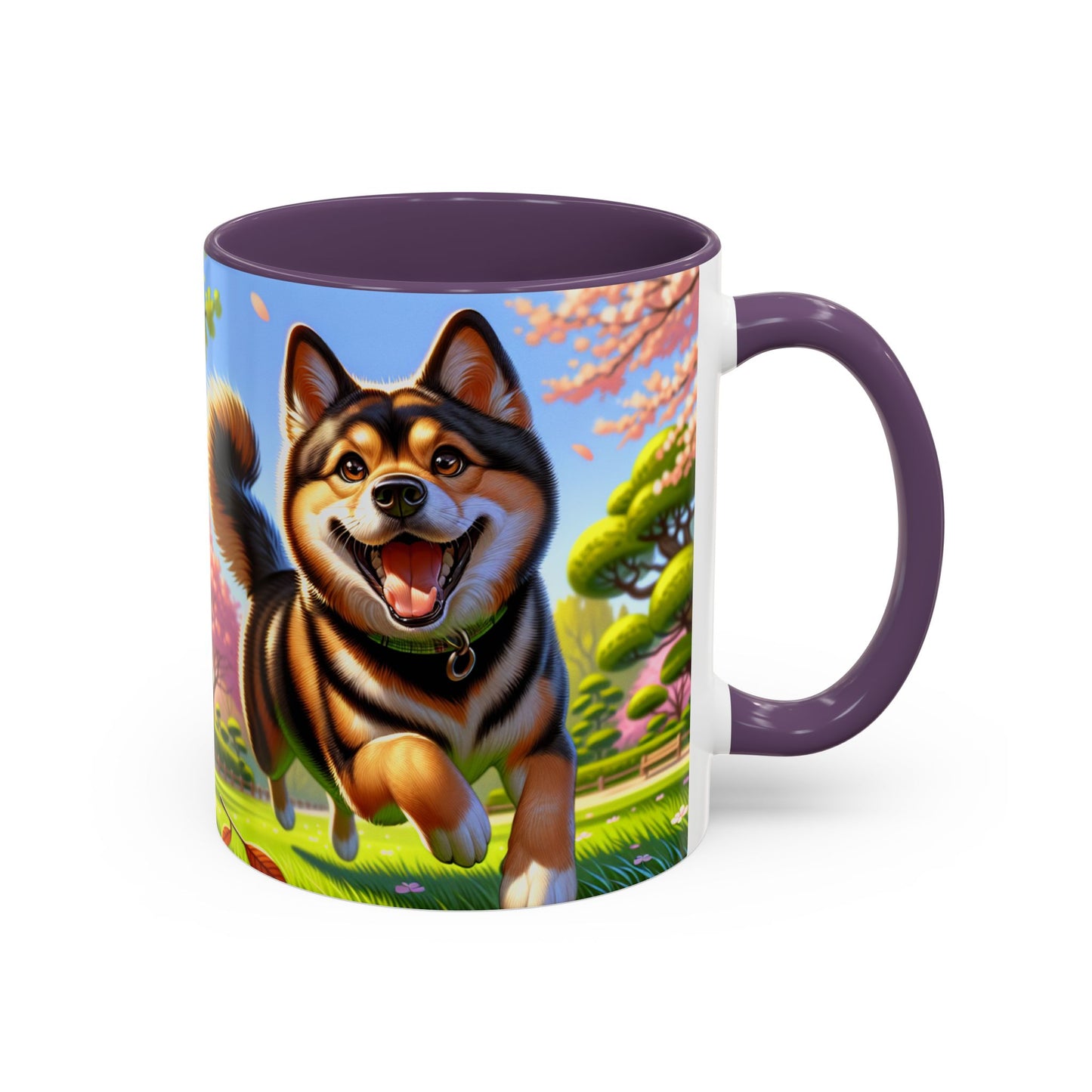 Taza de café con detalles de Shikoku: el regalo perfecto para los amantes de los perros