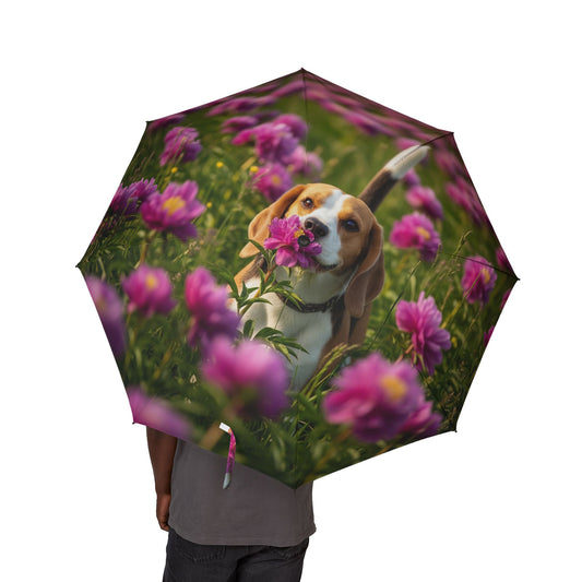 Beagle Semi-Automatic Foldable Umbrella