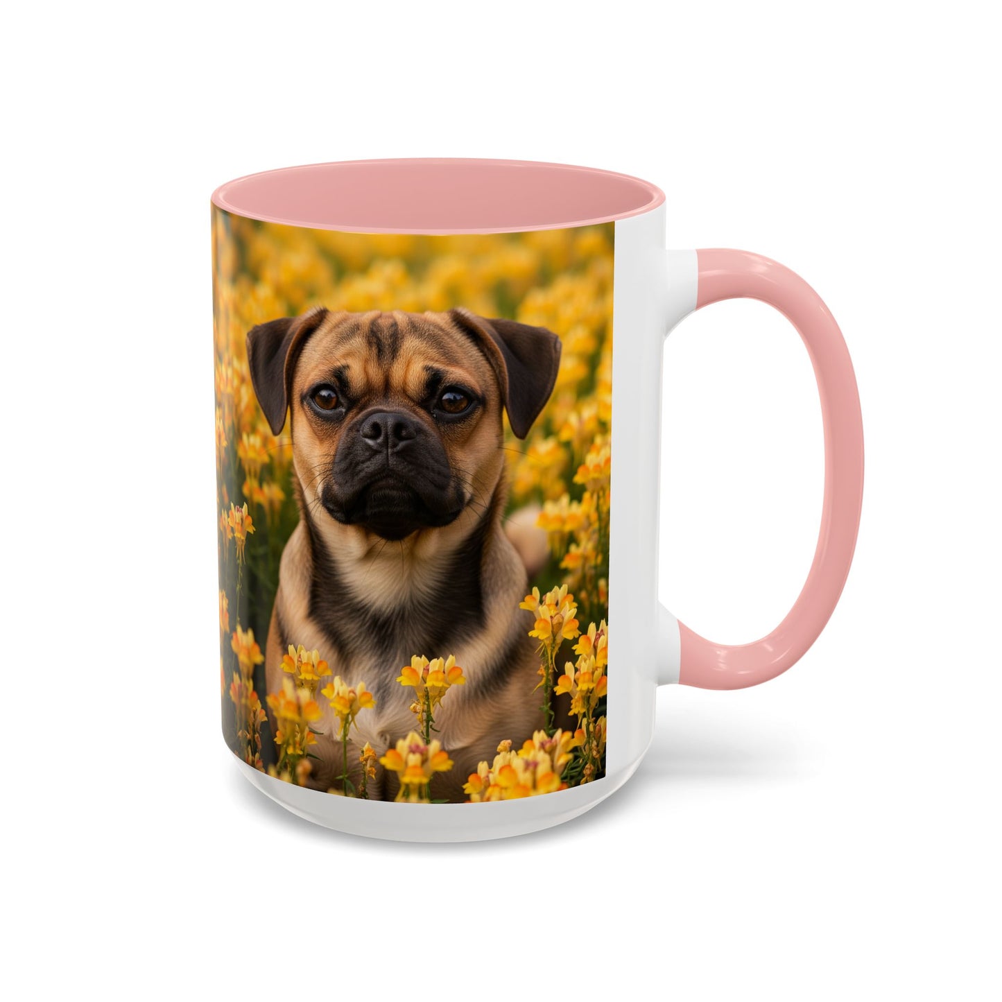 Taza de café con detalles de Puggle: el regalo perfecto para los amantes de los perros