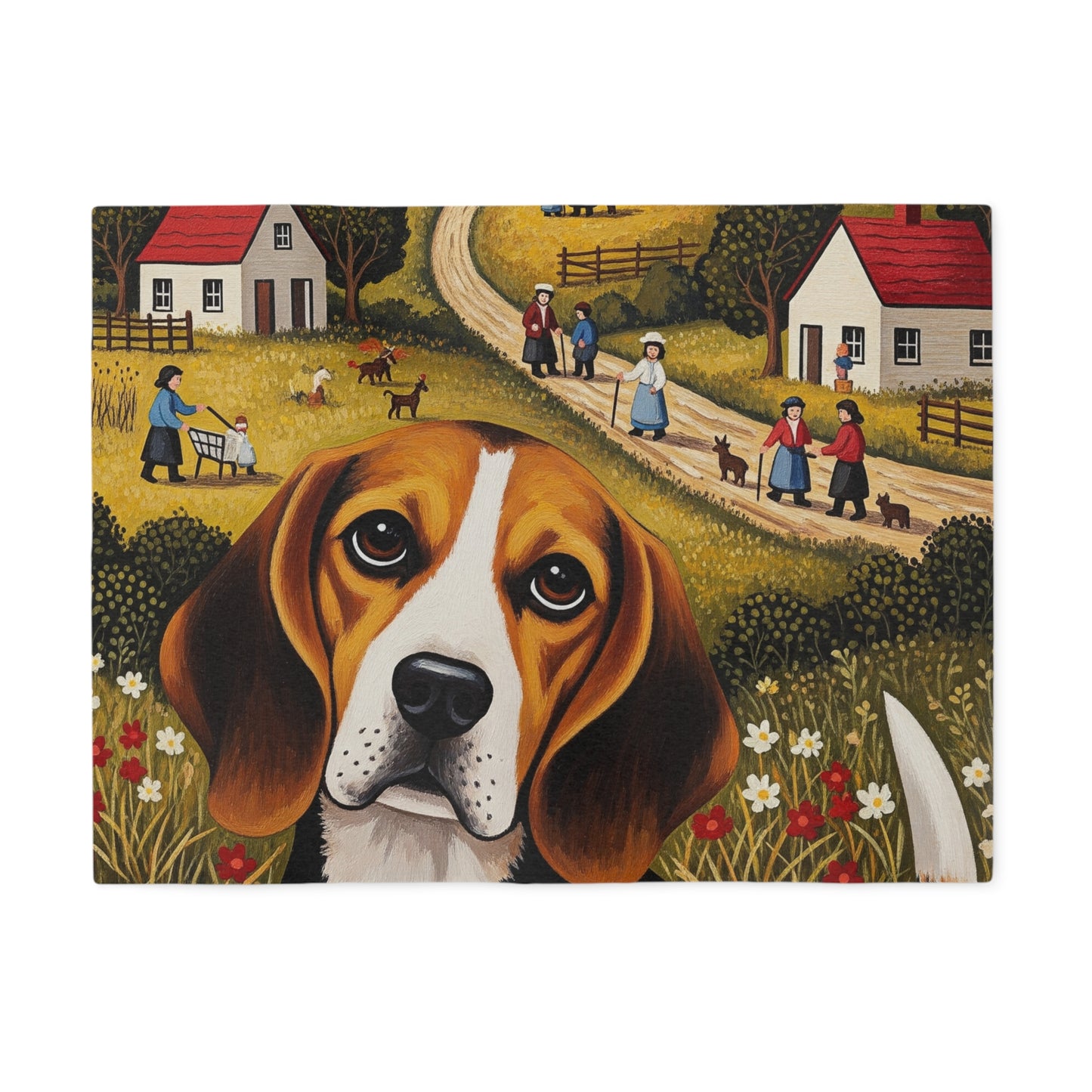 Beagle Sweatshirt Blanket