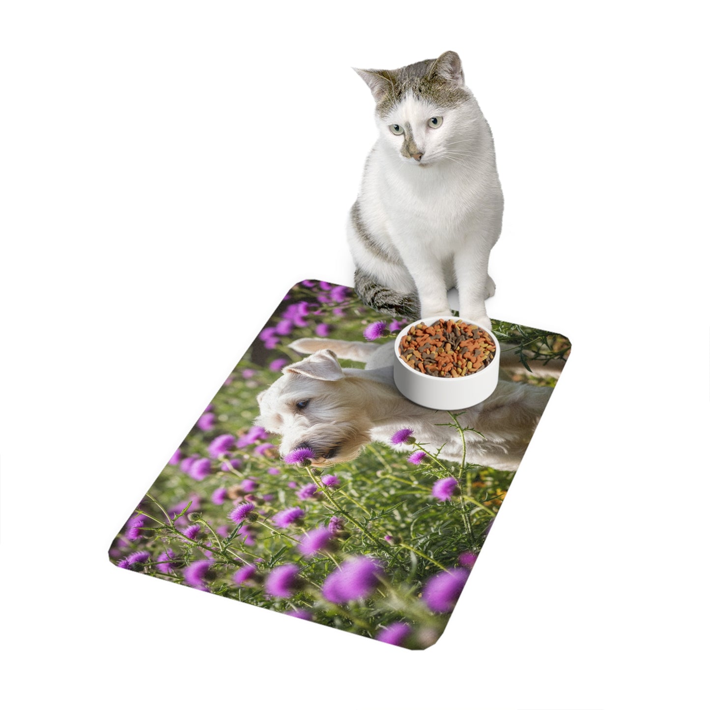 Pet Food Mat (12x18) - Sealyham Terrier