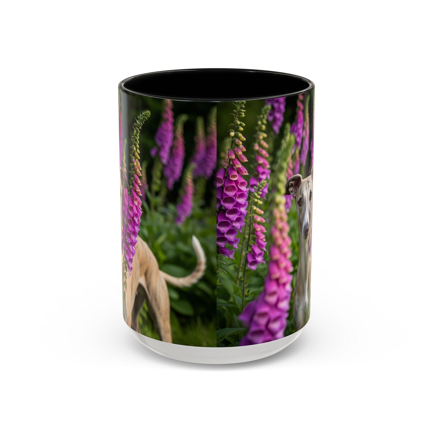 Whippet Accent Coffee Mug - Perfect Gift for Dog Lovers