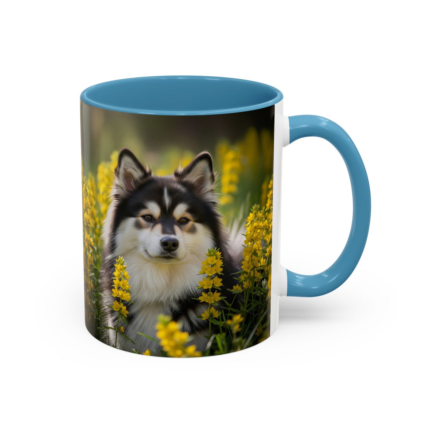 Taza con diseño de perro lapón sueco: el regalo perfecto para los amantes de los perros.