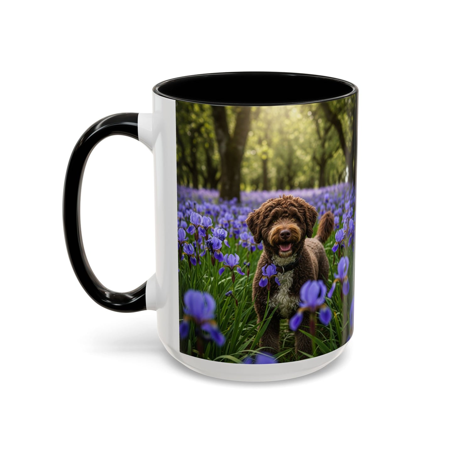 Mug à café avec motif de chien d'eau portugais - Cadeau idéal pour les amoureux des chiens