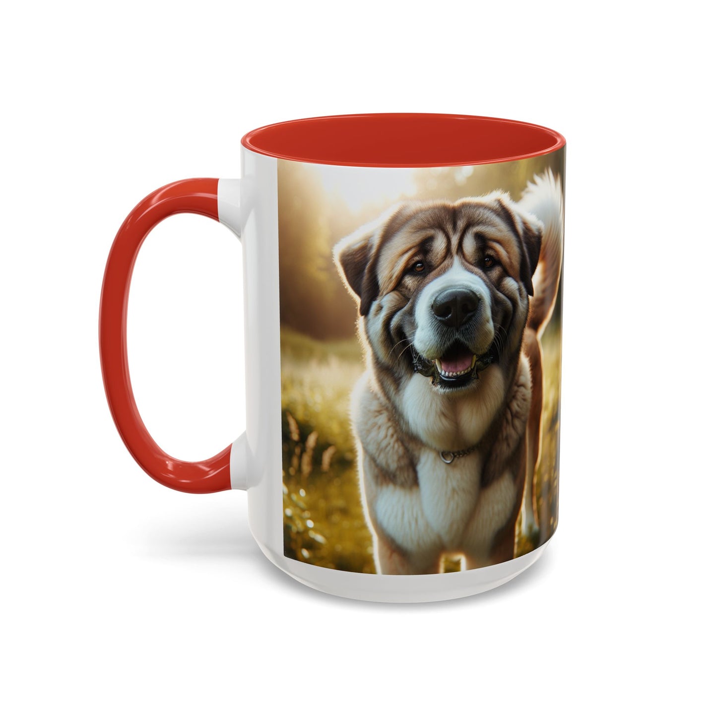 Central Asian Shepherd Dog Accent Coffee Mug - Perfect Gift for Dog Lovers