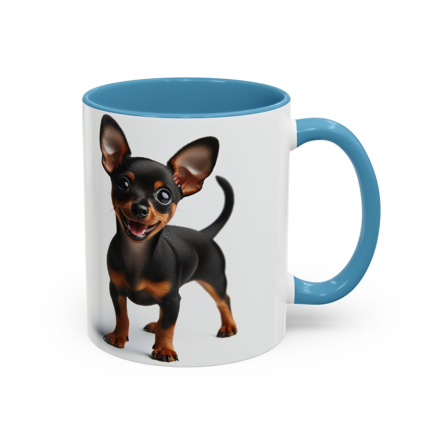 Miniature Pinscher Accent Coffee Mug - Perfect Gift for Dog Lovers