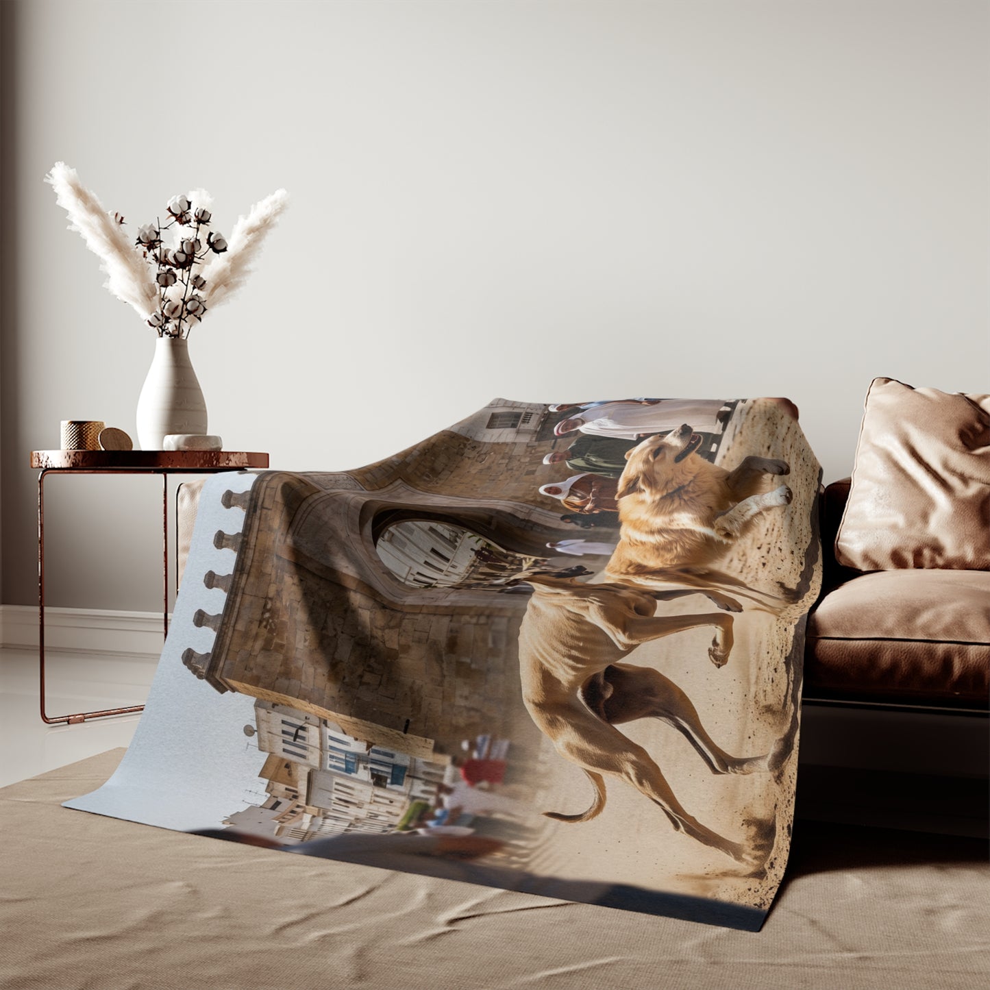 Sloughi and Aidi Blanket