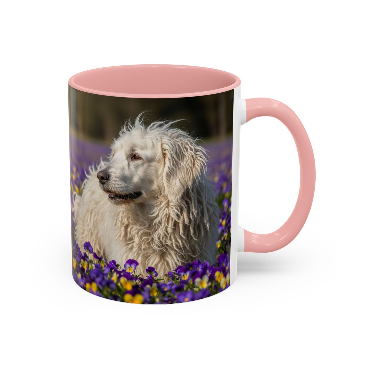 Taza de café con detalles de Komondor: el regalo perfecto para los amantes de los perros