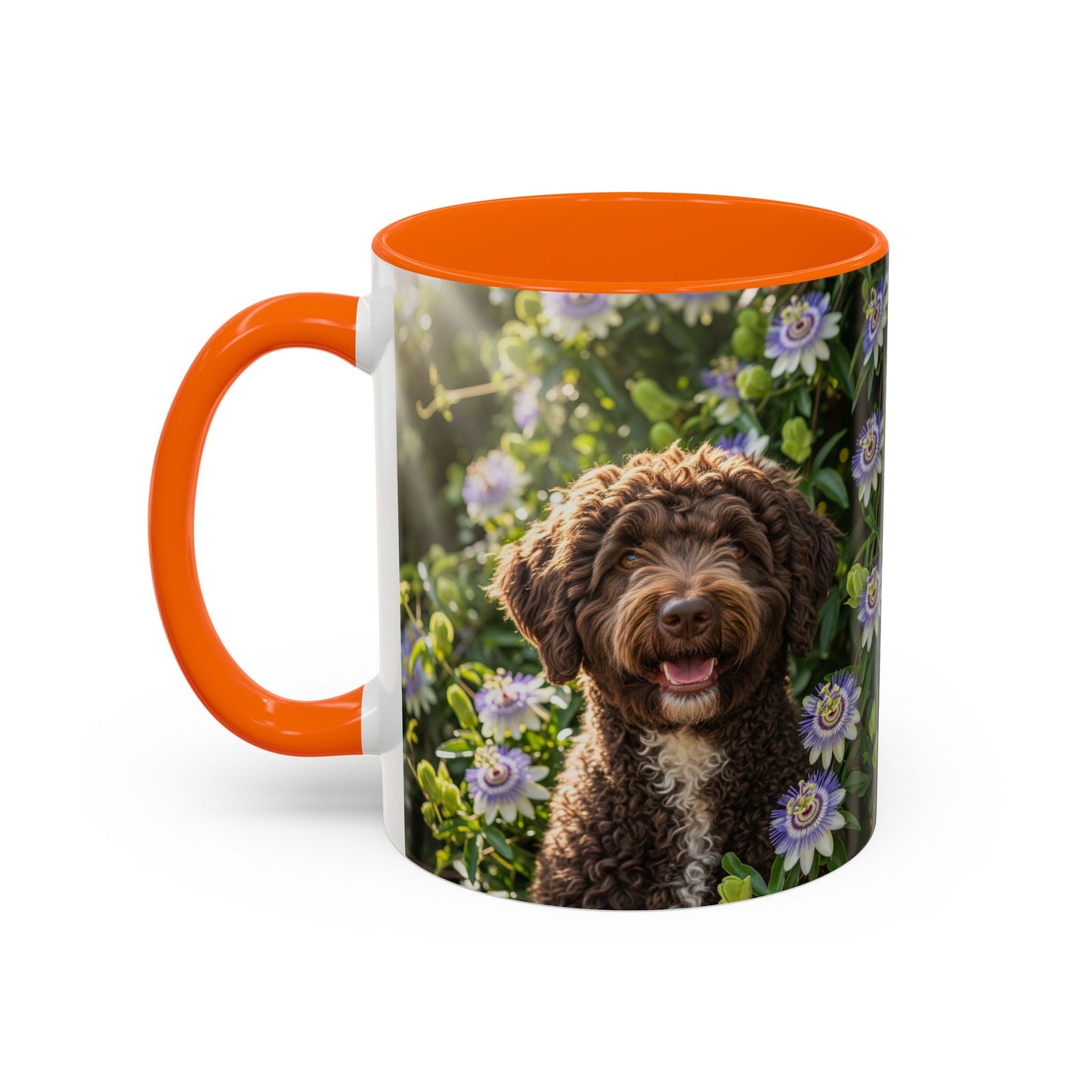 Spanish Water Dog Accent Coffee Mug - Perfect Gift for Dog Lovers