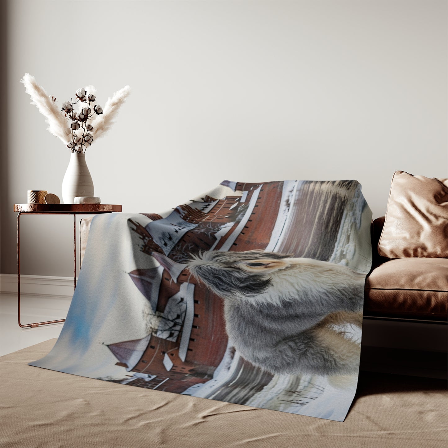 Polish Lowland Sheepdog Blanket