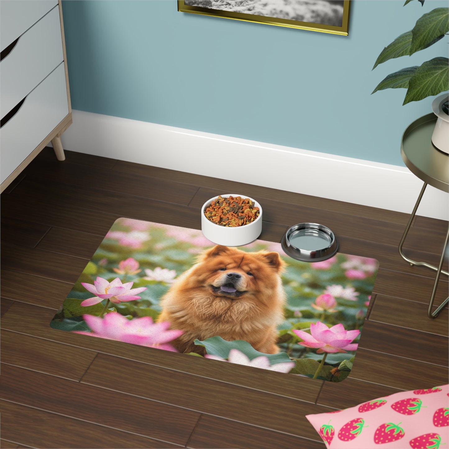 Pet Food Mat (12x18) - Chow Chow