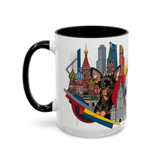 Russian Toy Dog Accent Coffee Mug - Perfect Gift for Dog Lovers