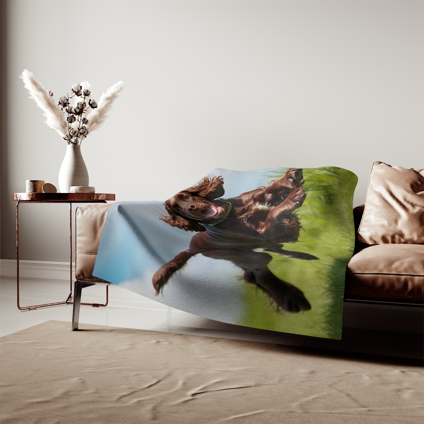 Couverture en sweat-shirt Irish Water Spaniel