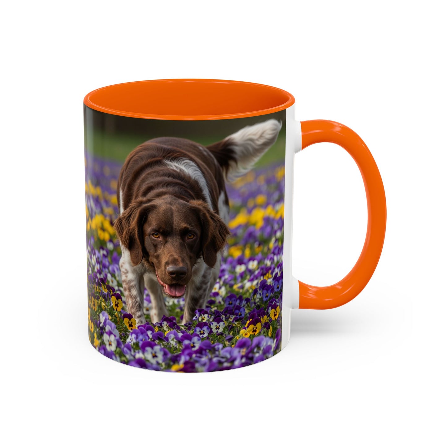 Taza grande con detalles de Munsterlander: el regalo perfecto para los amantes de los perros