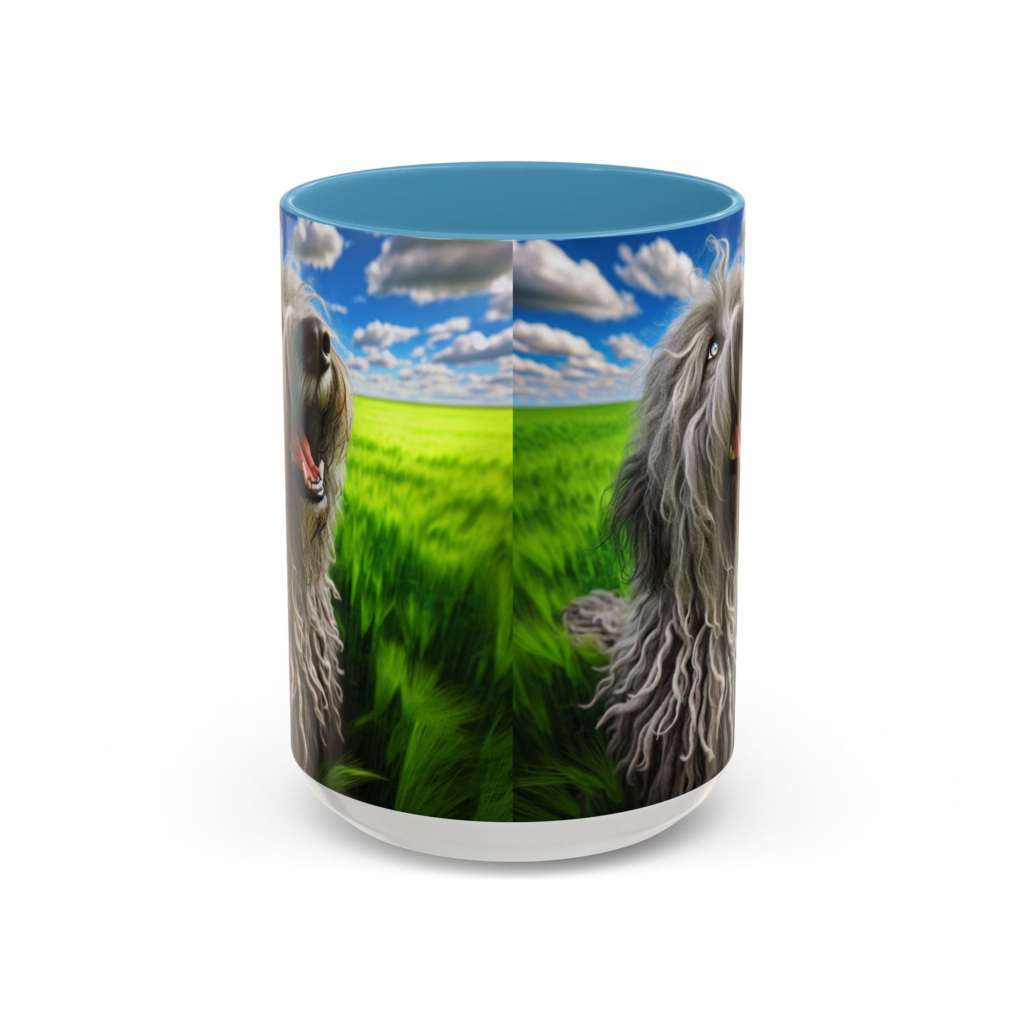 Bergamasco Shepherd Dog Accent Coffee Mug - Perfect Gift for Dog Lovers