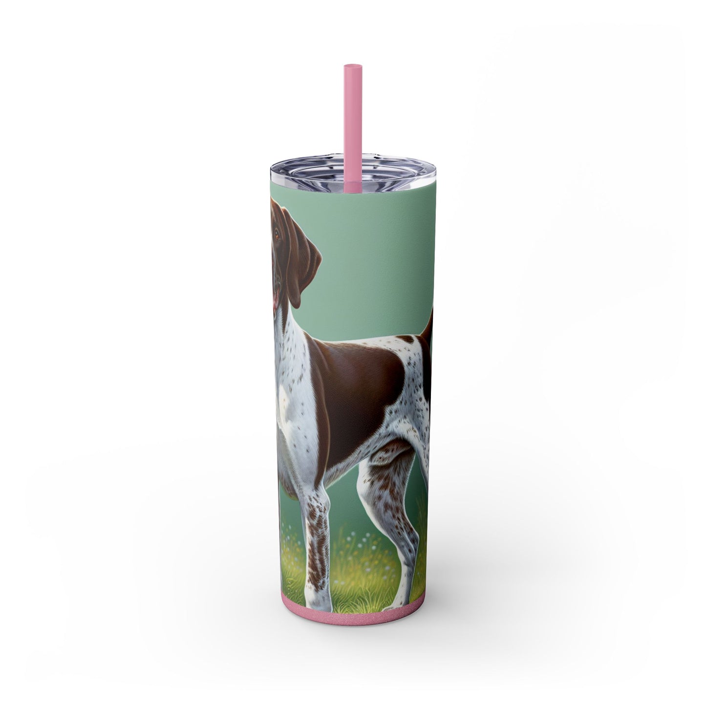 Pointer Skinny Tumbler with Straw, 20oz