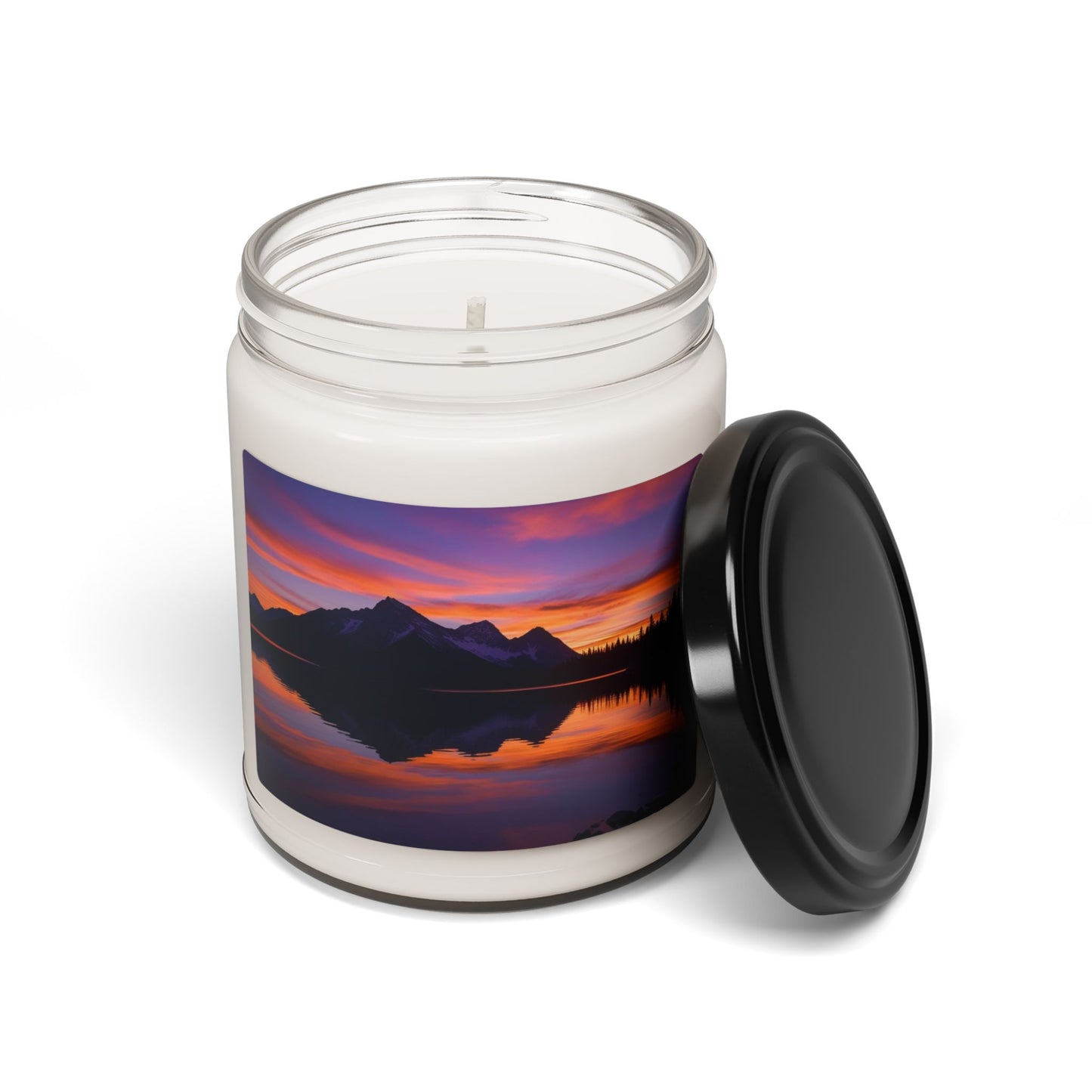 Mountain Lake Sunset- Scented Soy Candle, 9oz