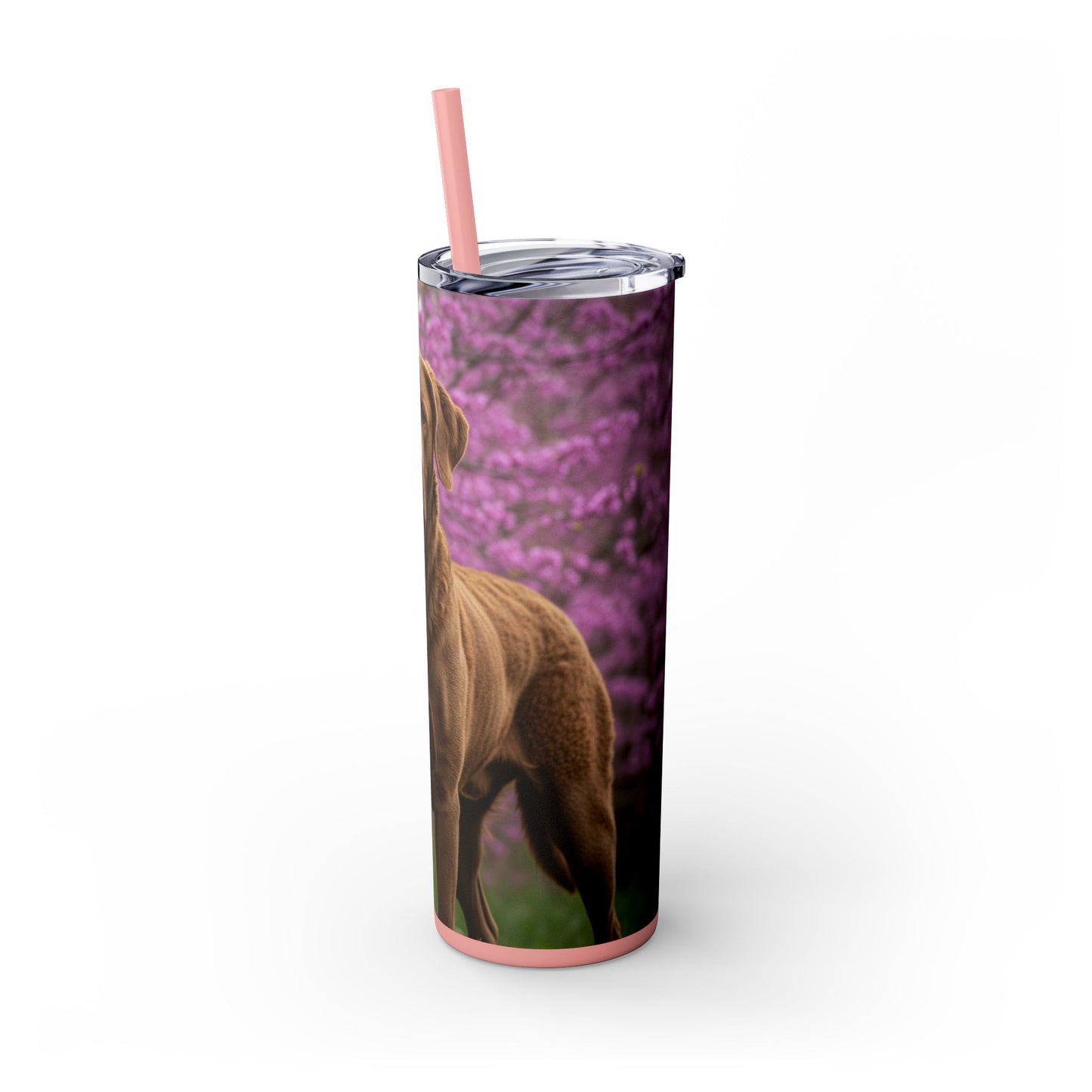 Gobelet isotherme Chesapeake Bay Retriever avec paille, 590 ml