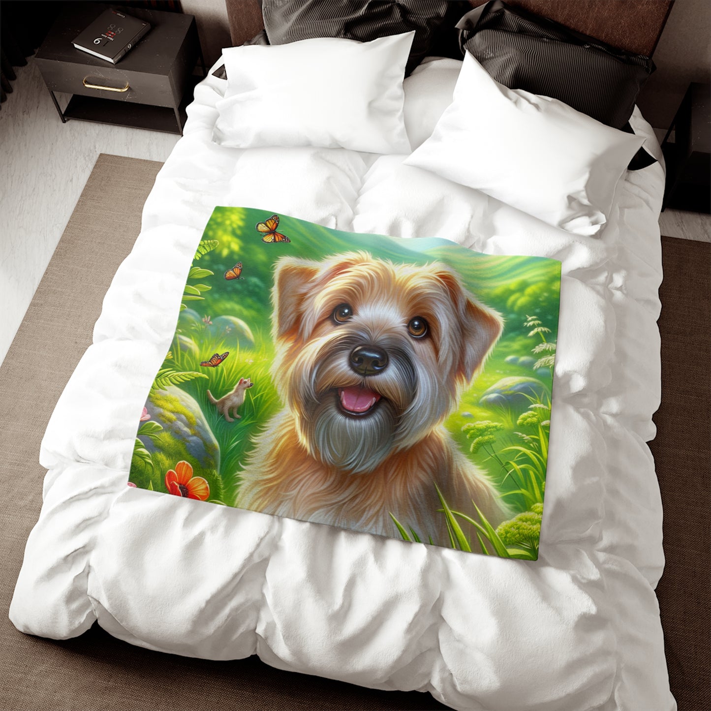 Glen of Imaal Terrier Sweatshirt Blanket