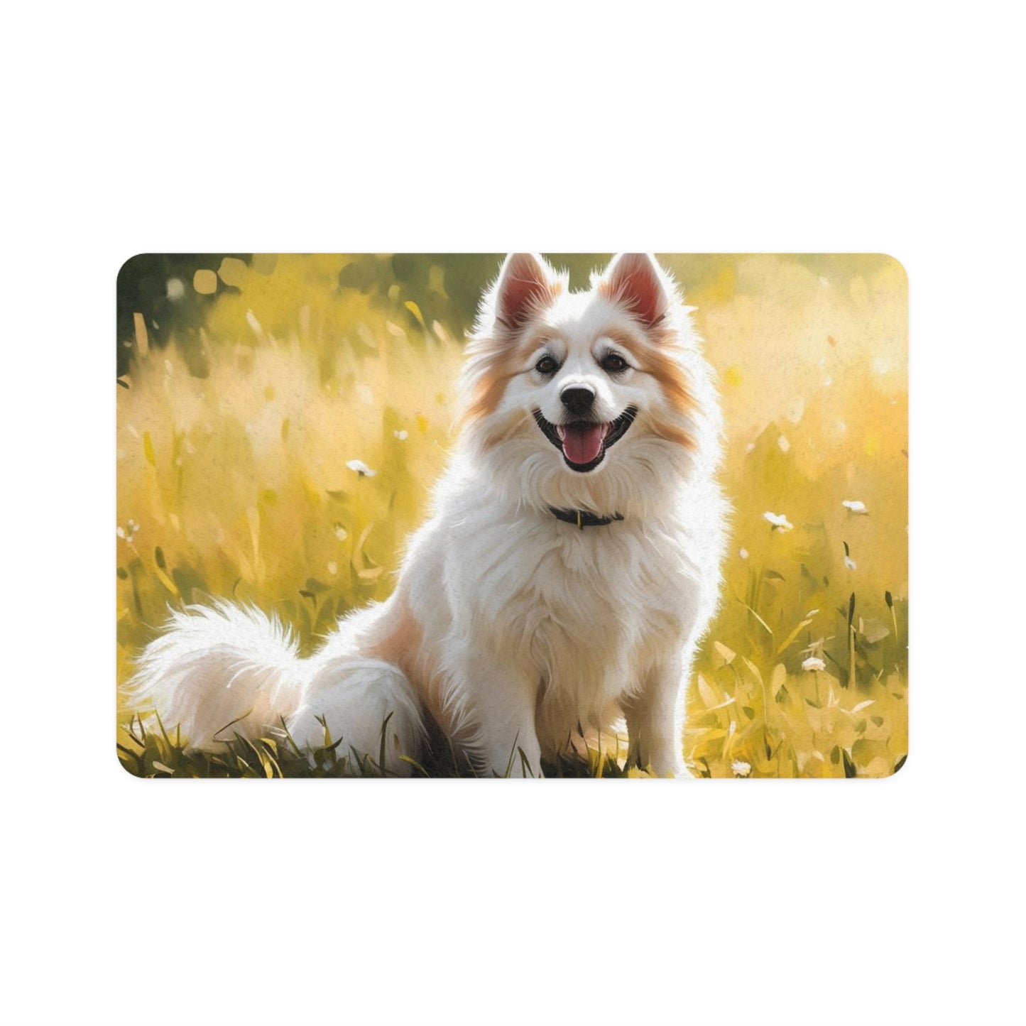 Pet Food Mat (12x18) - German Spitz