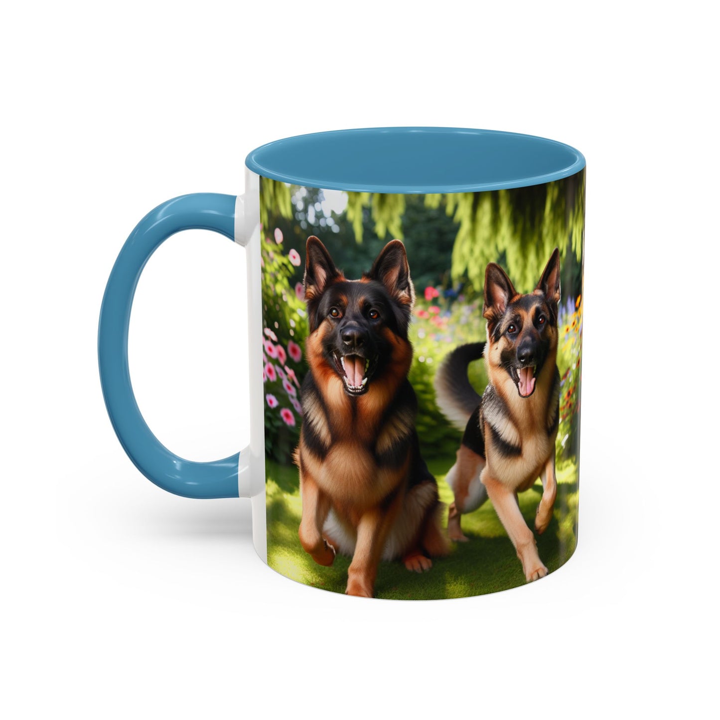 German Shepherd Accent Coffee Mug - Perfect Gift for Dog Lovers