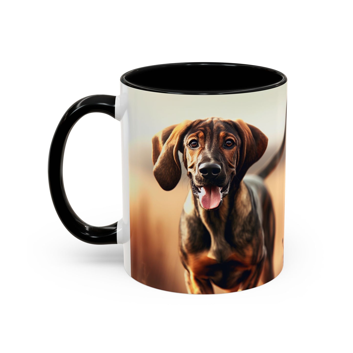 Taza de café con detalles de Plott Hound: el regalo perfecto para los amantes de los perros