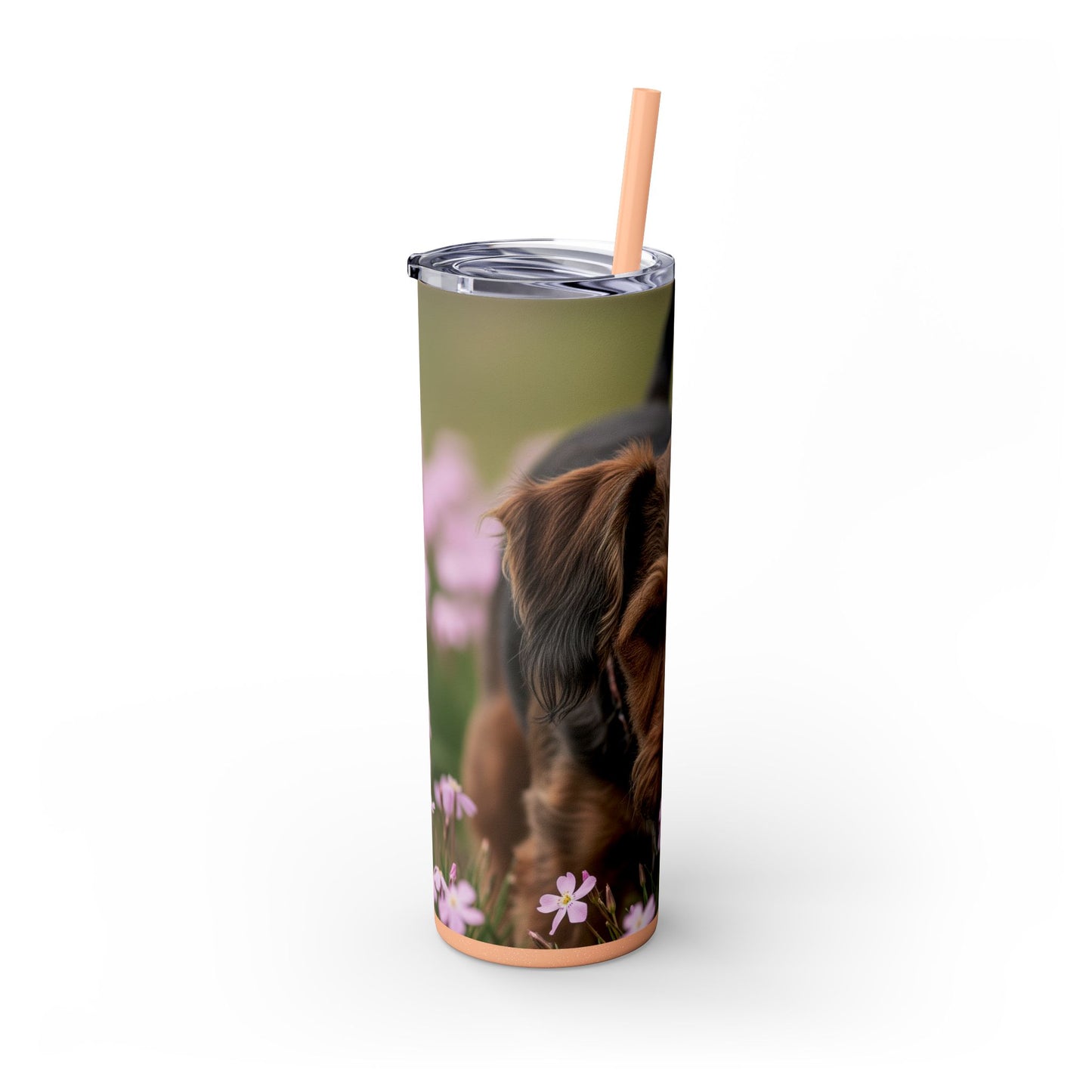 Gobelet isotherme Cesky Terrier avec paille, 590 ml