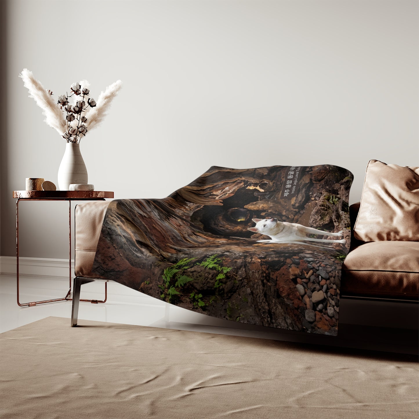 Korean Jindo Dog Blanket