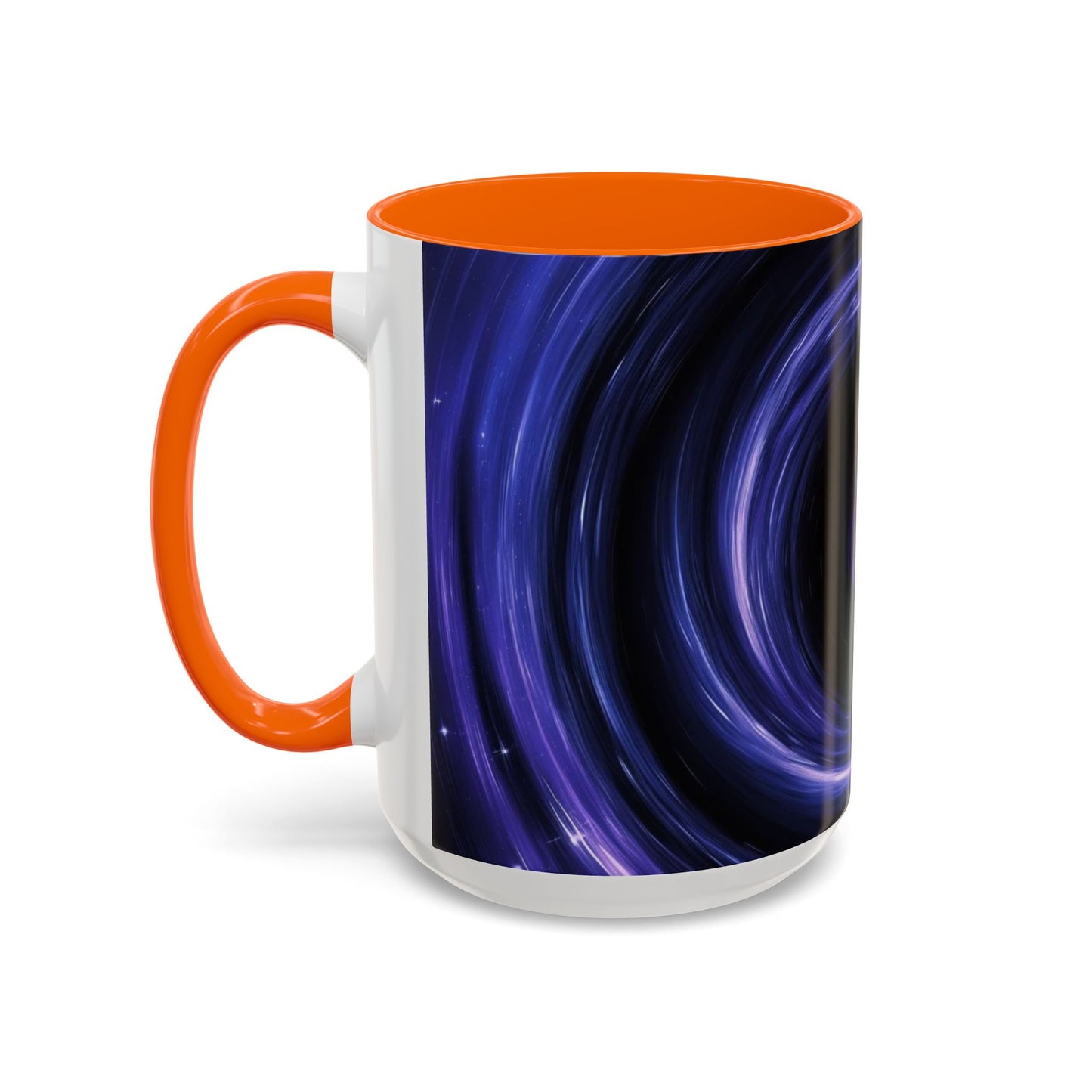Optical Illusion Accent Mug – Ceramic Coffee Cup