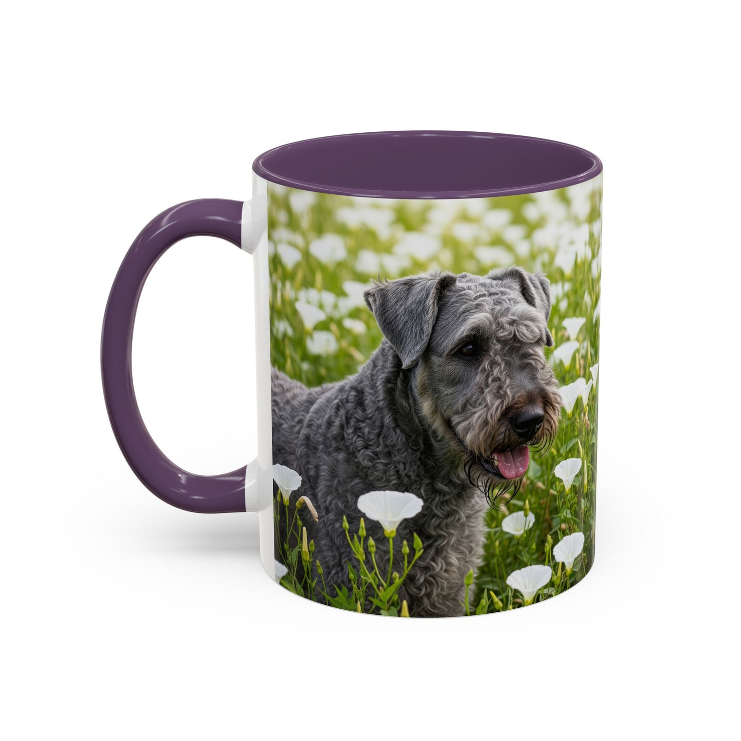 Taza de café con diseño de Kerry Blue Terrier: el regalo perfecto para los amantes de los perros.