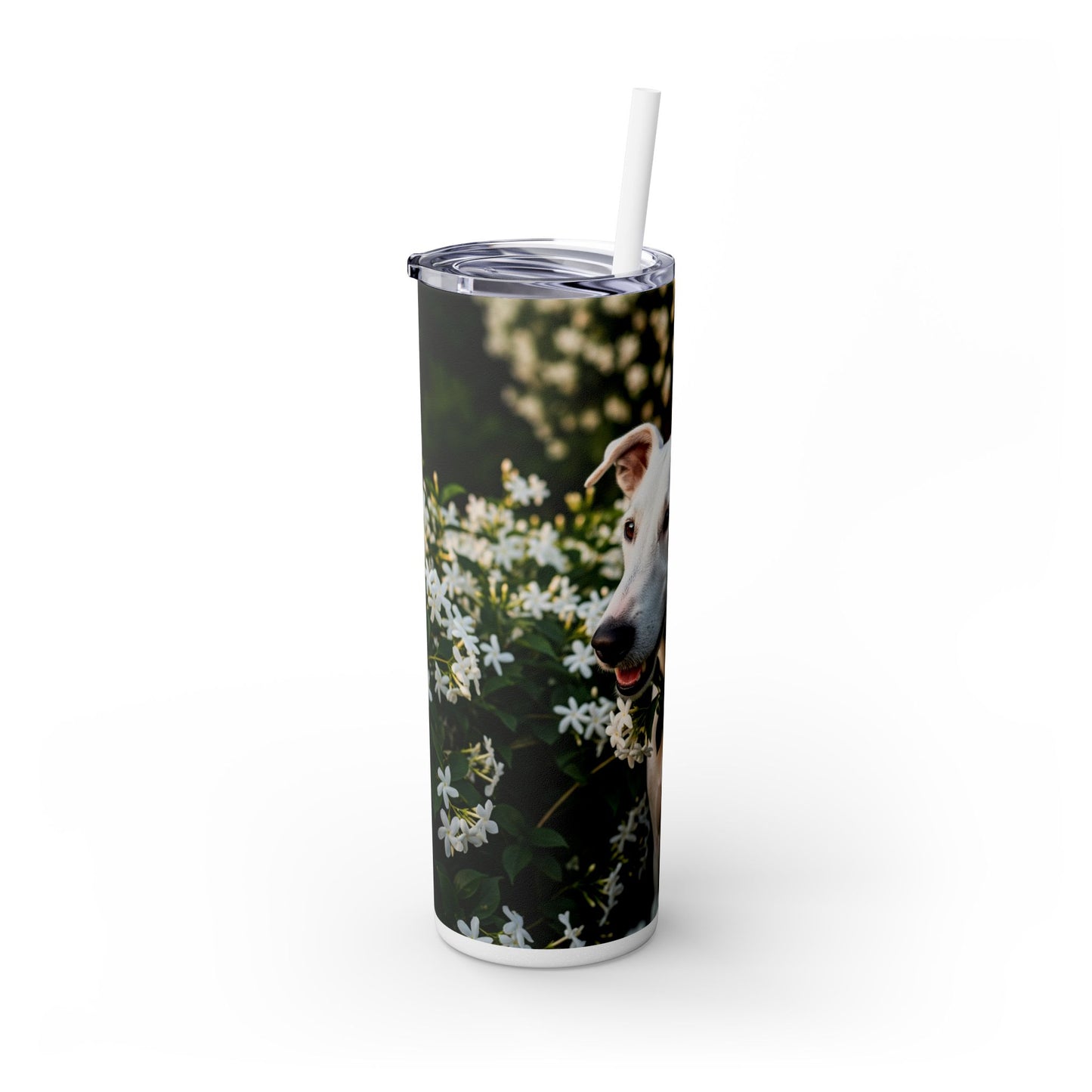 Gull Terrier Tumbler with Straw, 20oz