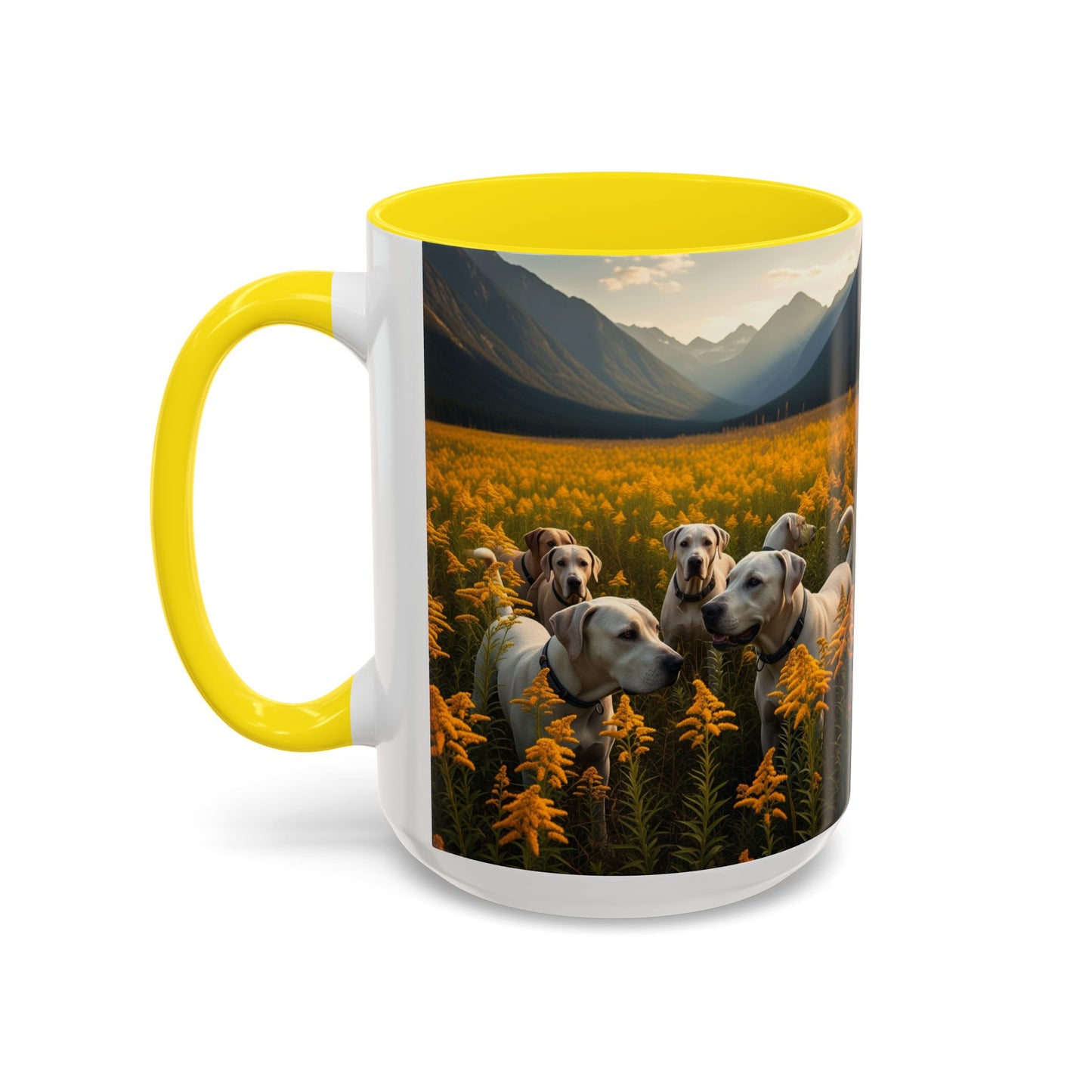 Taza de café con detalles de Mountain Cur: el regalo perfecto para los amantes de los perros