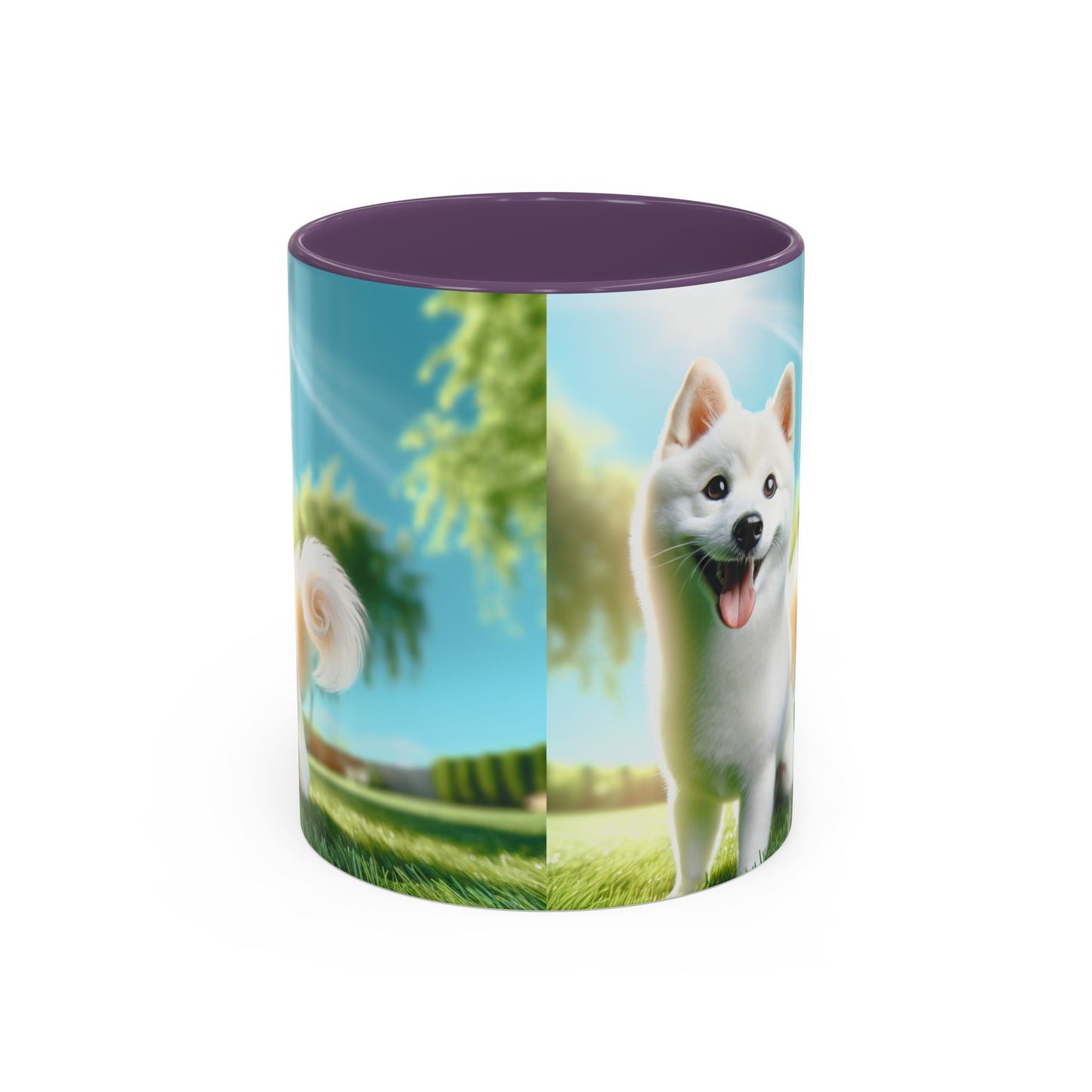 Mug Kishu Ken Accent Coffee - Cadeau idéal pour les amoureux des chiens