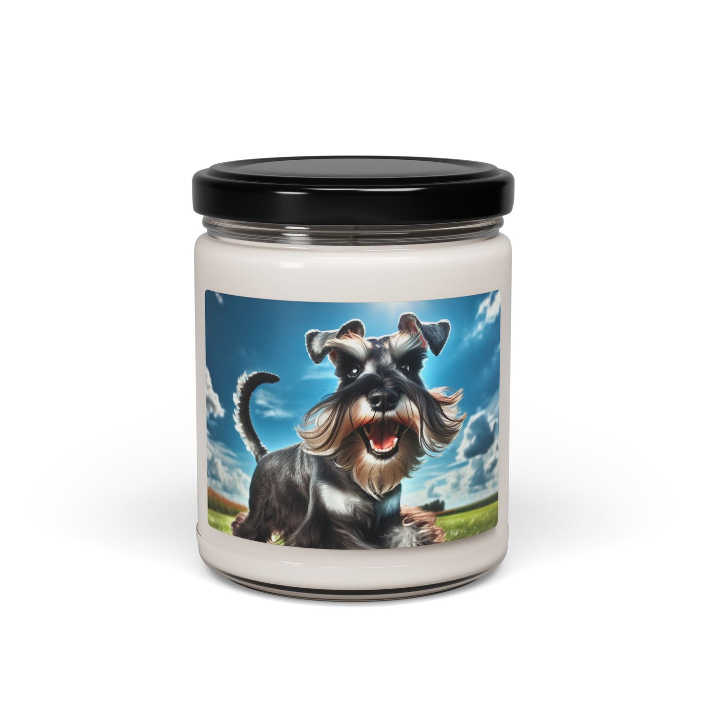 Standard Schnauzer- Scented Soy Candle, 9oz