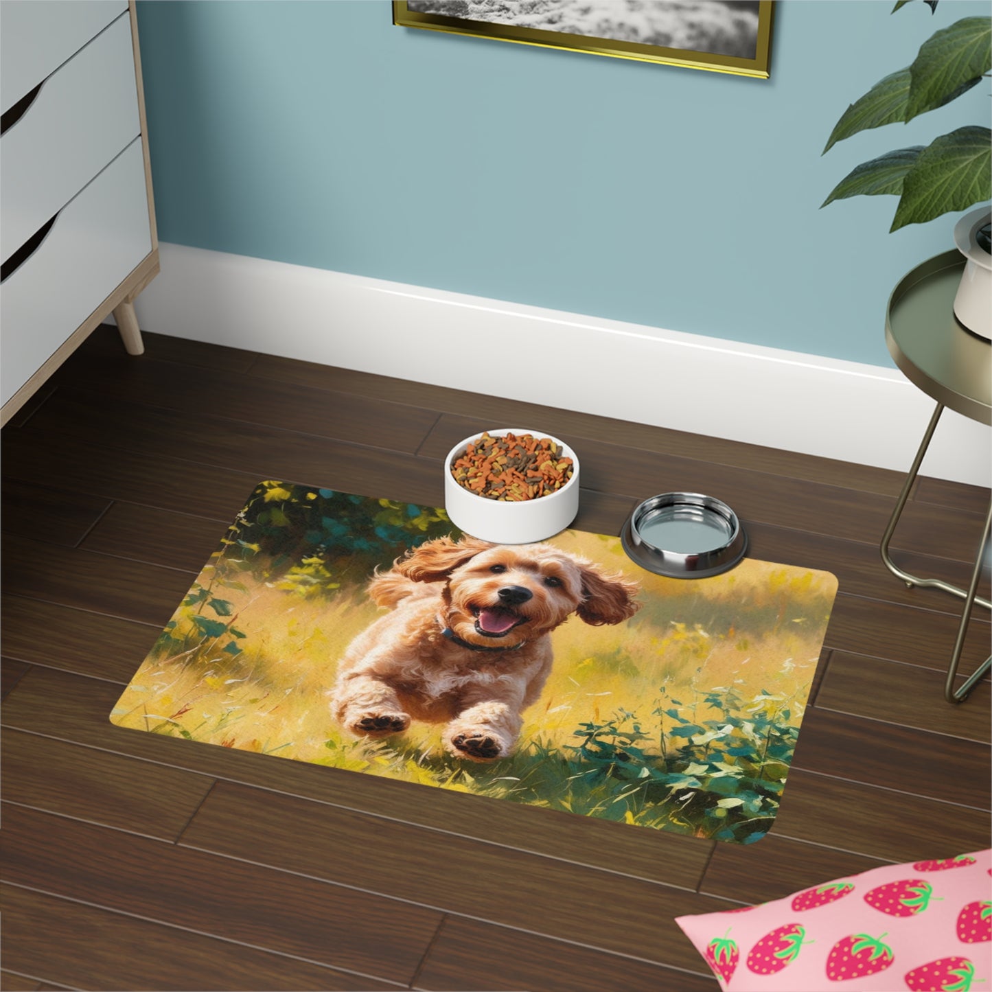 Pet Food Mat (12x18) - Lagotto Romagnolo