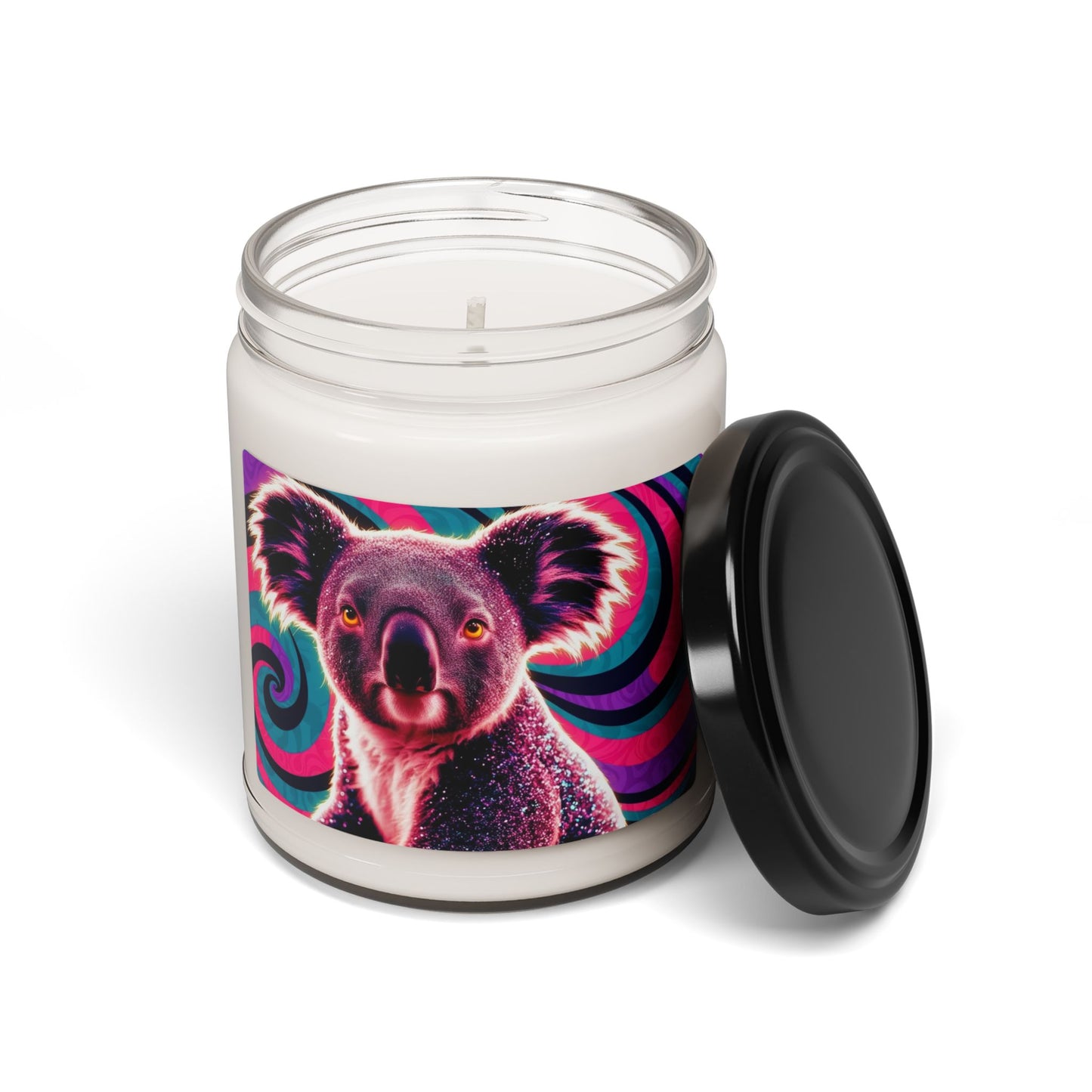 Psychedelic Koala- Scented Soy Candle, 9oz