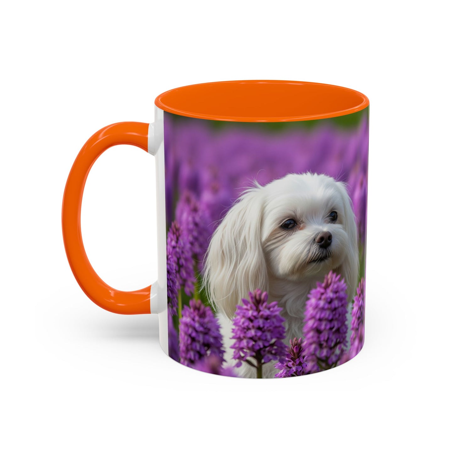 Mug à café à motif maltais - Cadeau idéal pour les amoureux des chiens