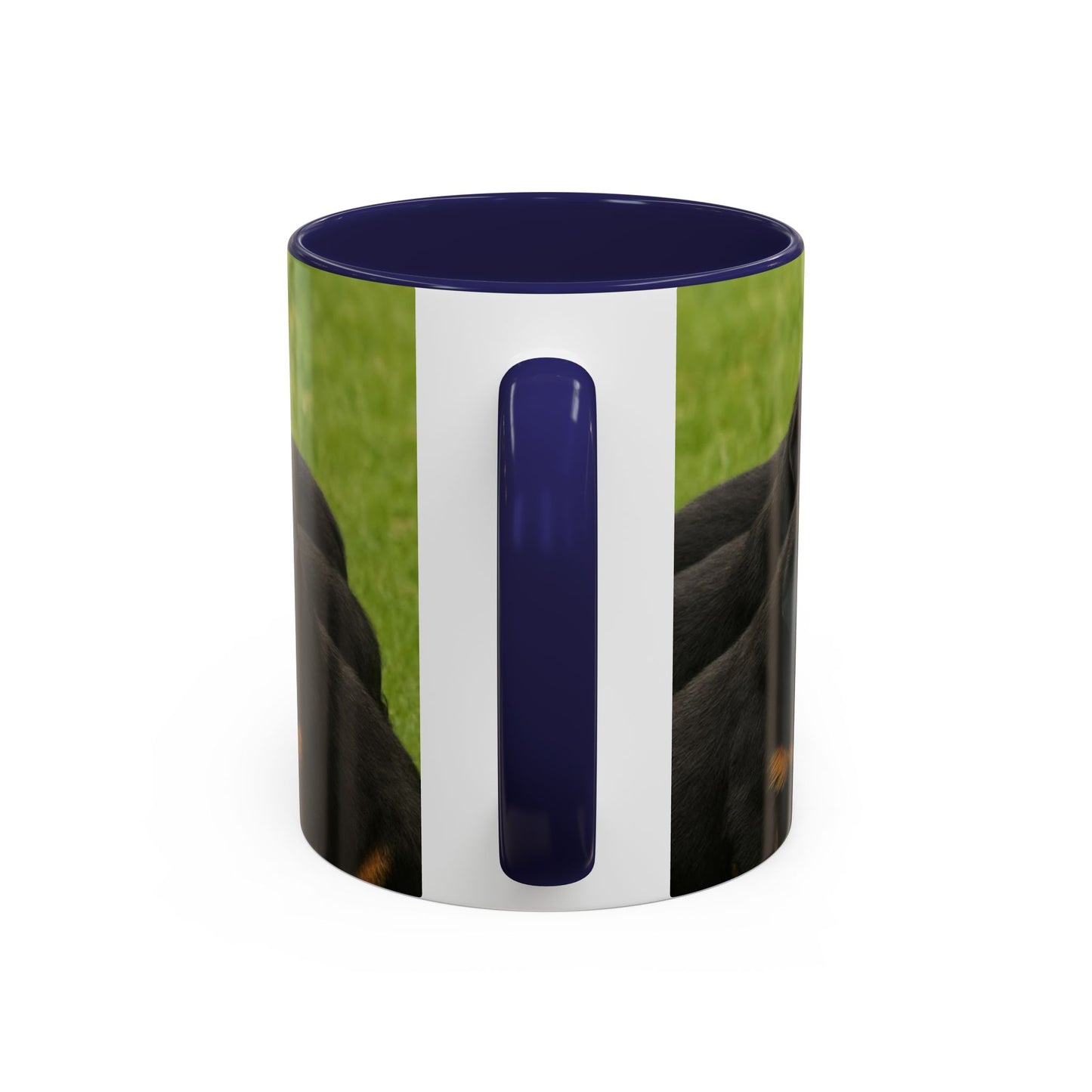 Rottweiler puppies Accent Coffee Mug - Perfect Gift for Dog Lovers