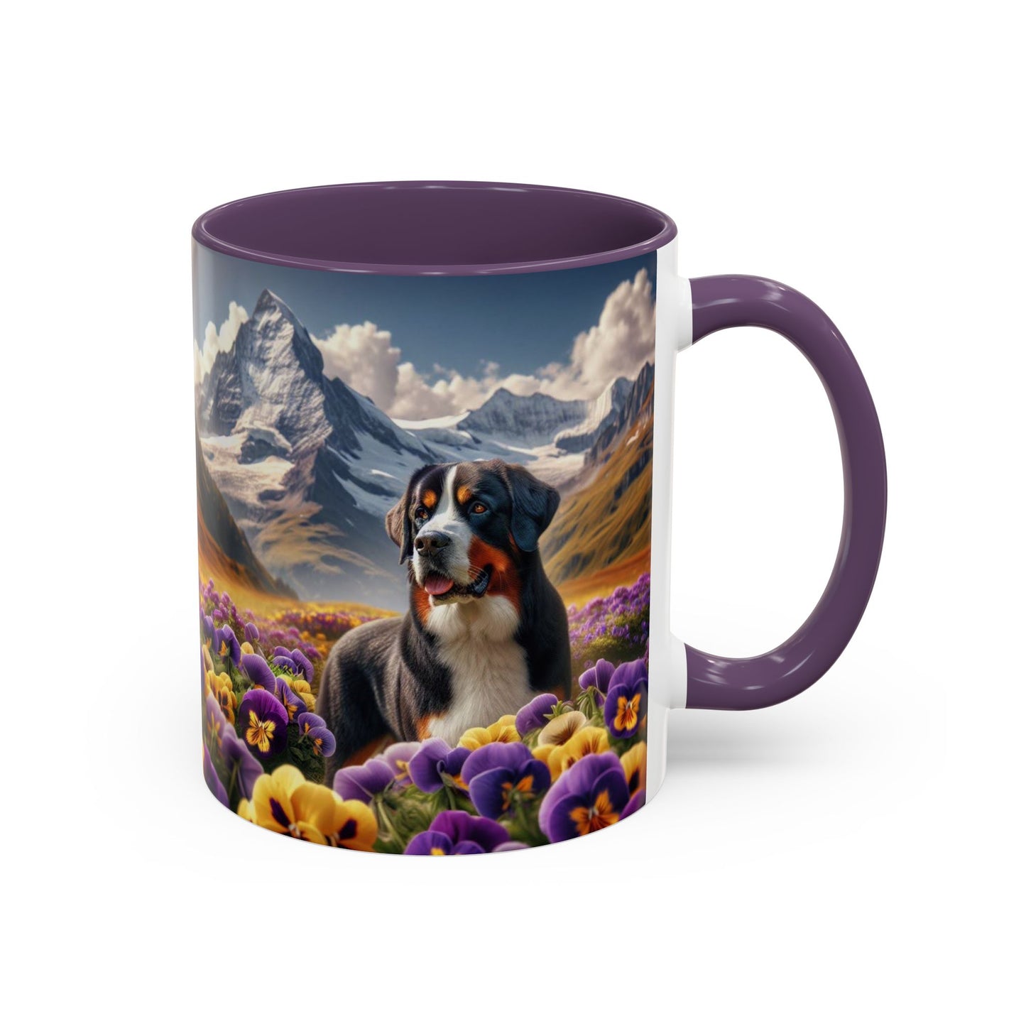 Greater Swiss Mountain Dog Accent Coffee Mug - Perfect Gift for Dog Lovers
