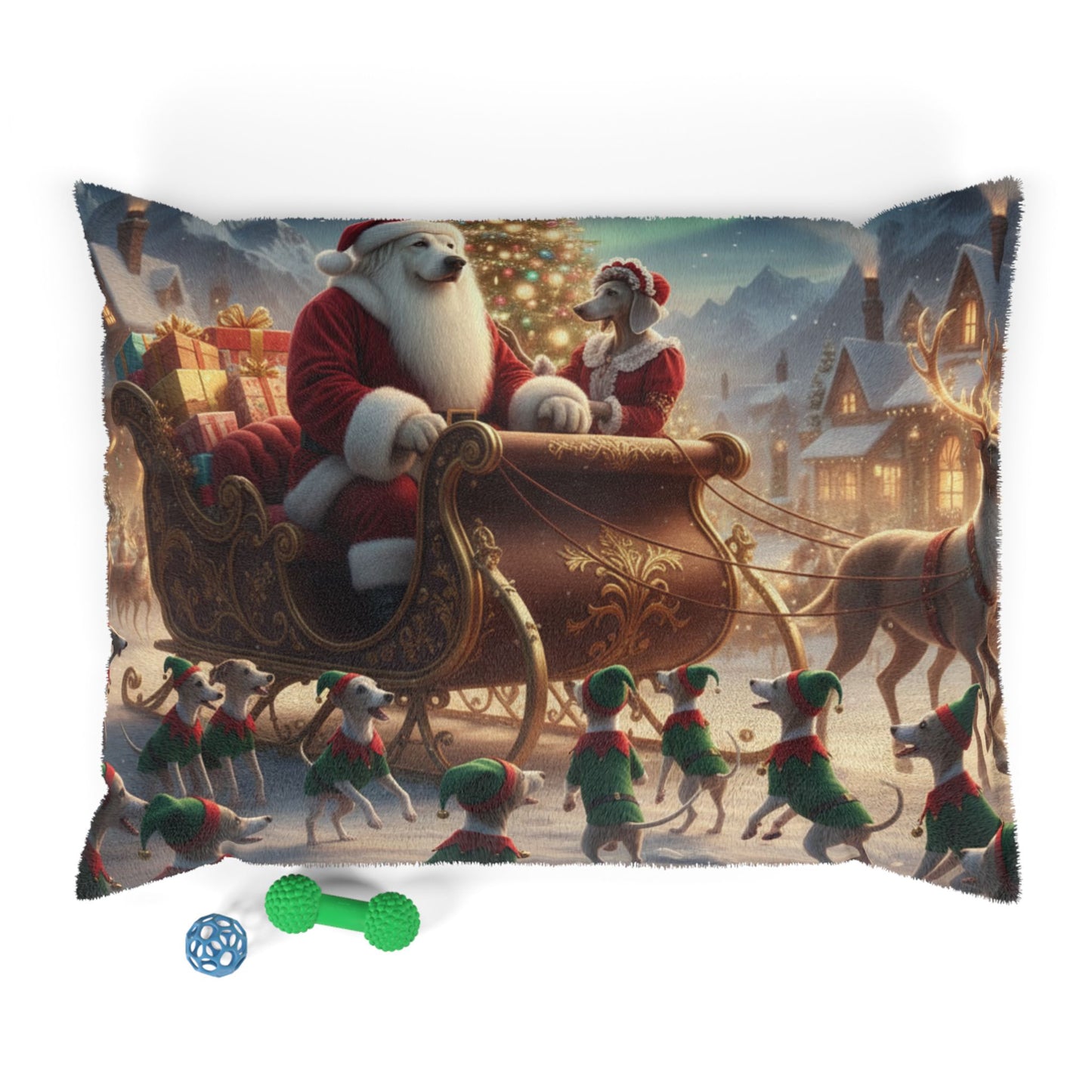 Santa's Sleigh Pet Bed