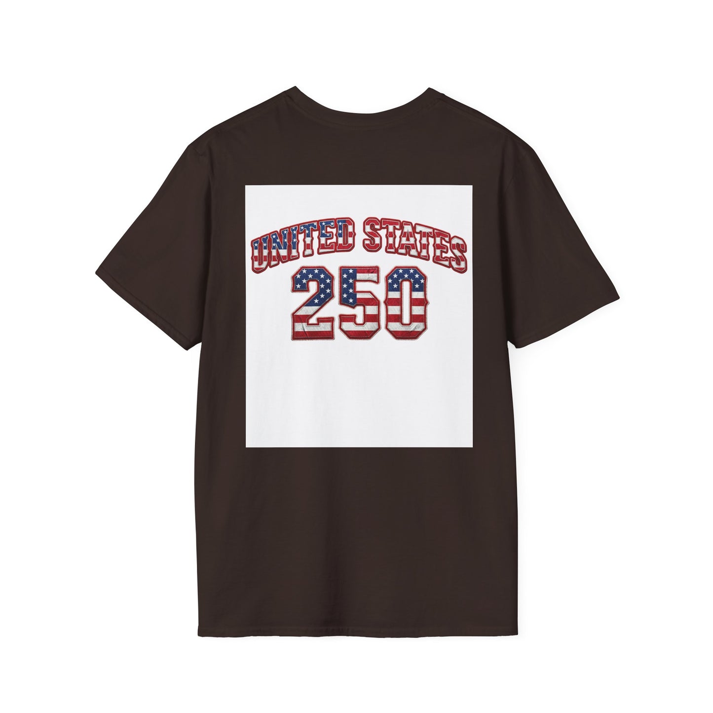 Patriotic T-Shirt — American Flag Dog Tee