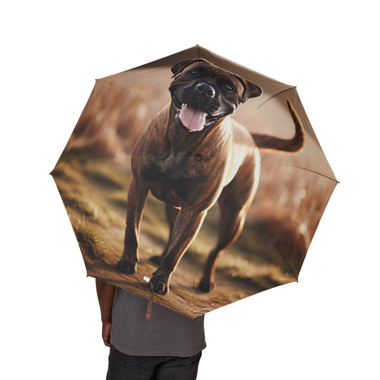 Presa Canario Semi-Automatic Foldable Umbrella