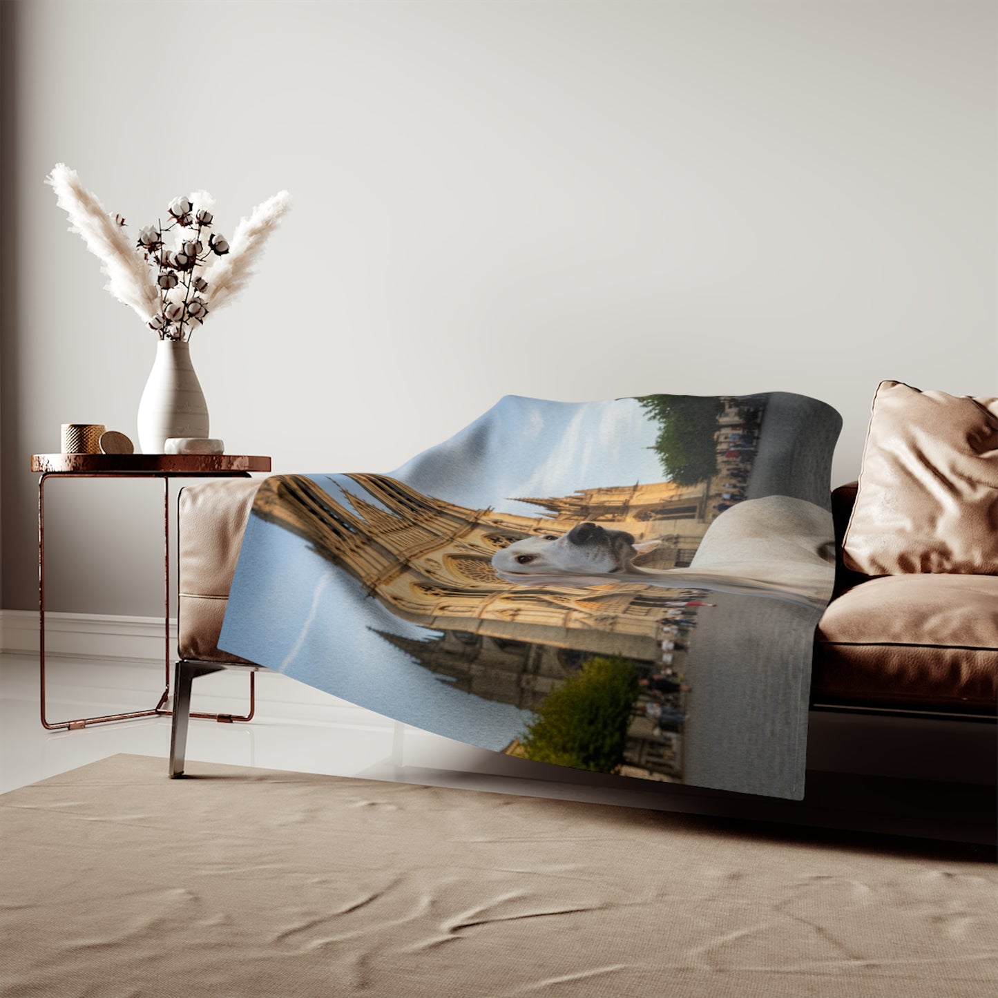 Chien de Porcelaine Blanket