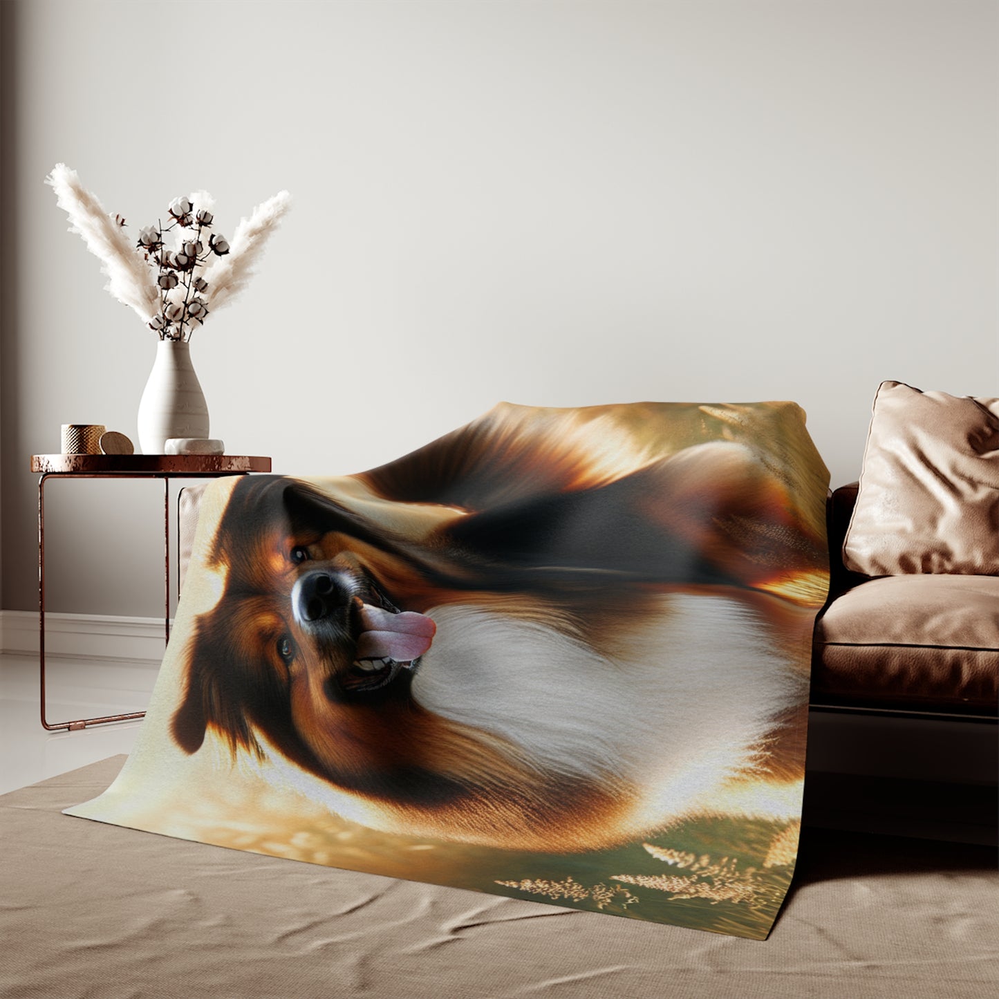 Bohemian Shepherd Sweatshirt Blanket