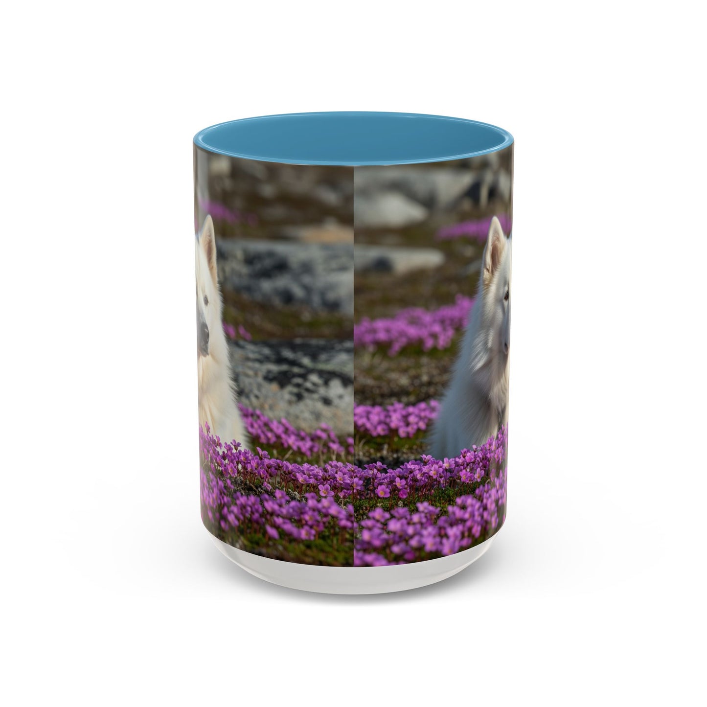 Canadian Eskimo Dog Accent Coffee Mug - Perfect Gift for Dog Lovers