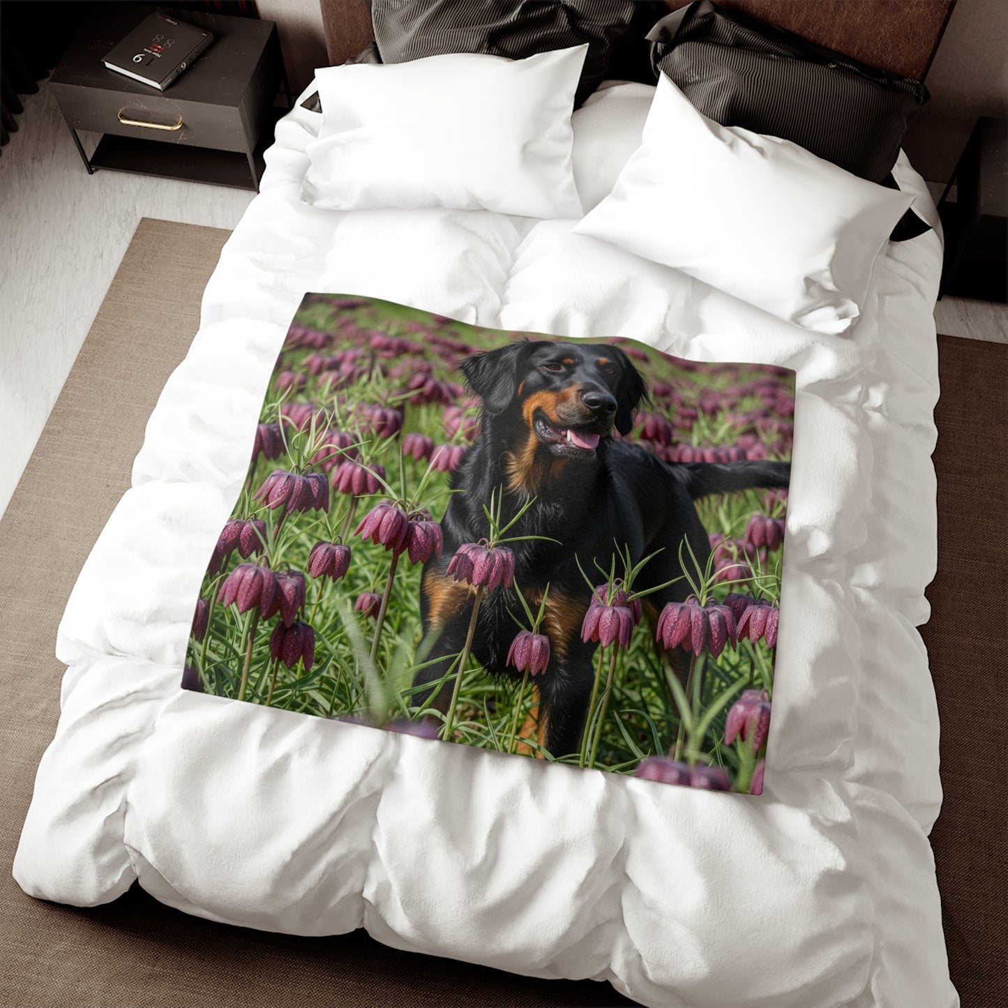 Wetterhoun Sweatshirt Blanket